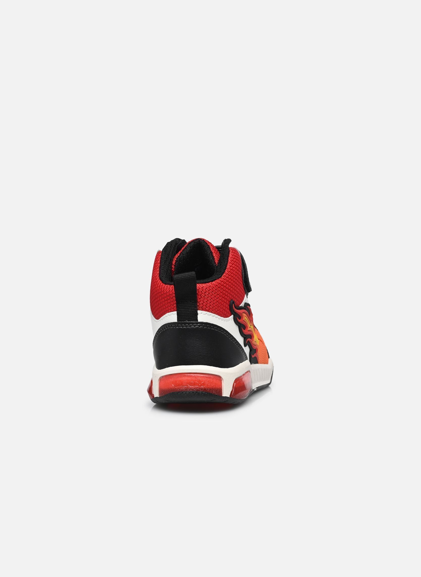 Zapatillas altas J Inek Boy C multicolor Geox Zapatillas altas J Inek Boy C multicolor NOIR/ROUGE