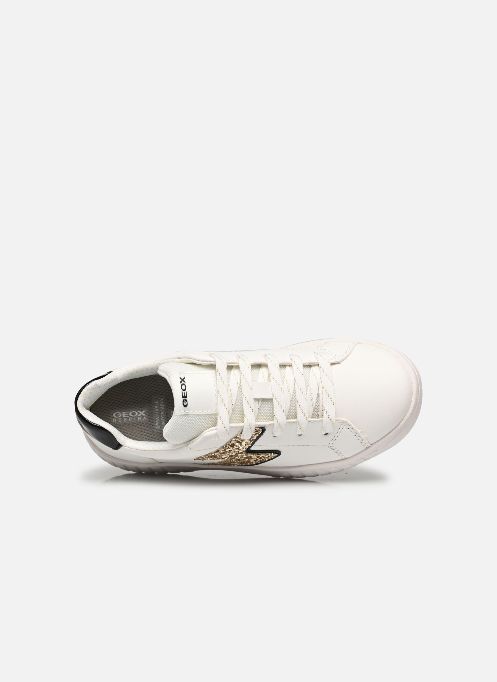 Niedrige Sneaker J Mikiroshi Girl A mädchen weiß Geox Niedrige Sneaker J Mikiroshi Girl A mädchen weiß Blanc / Noir