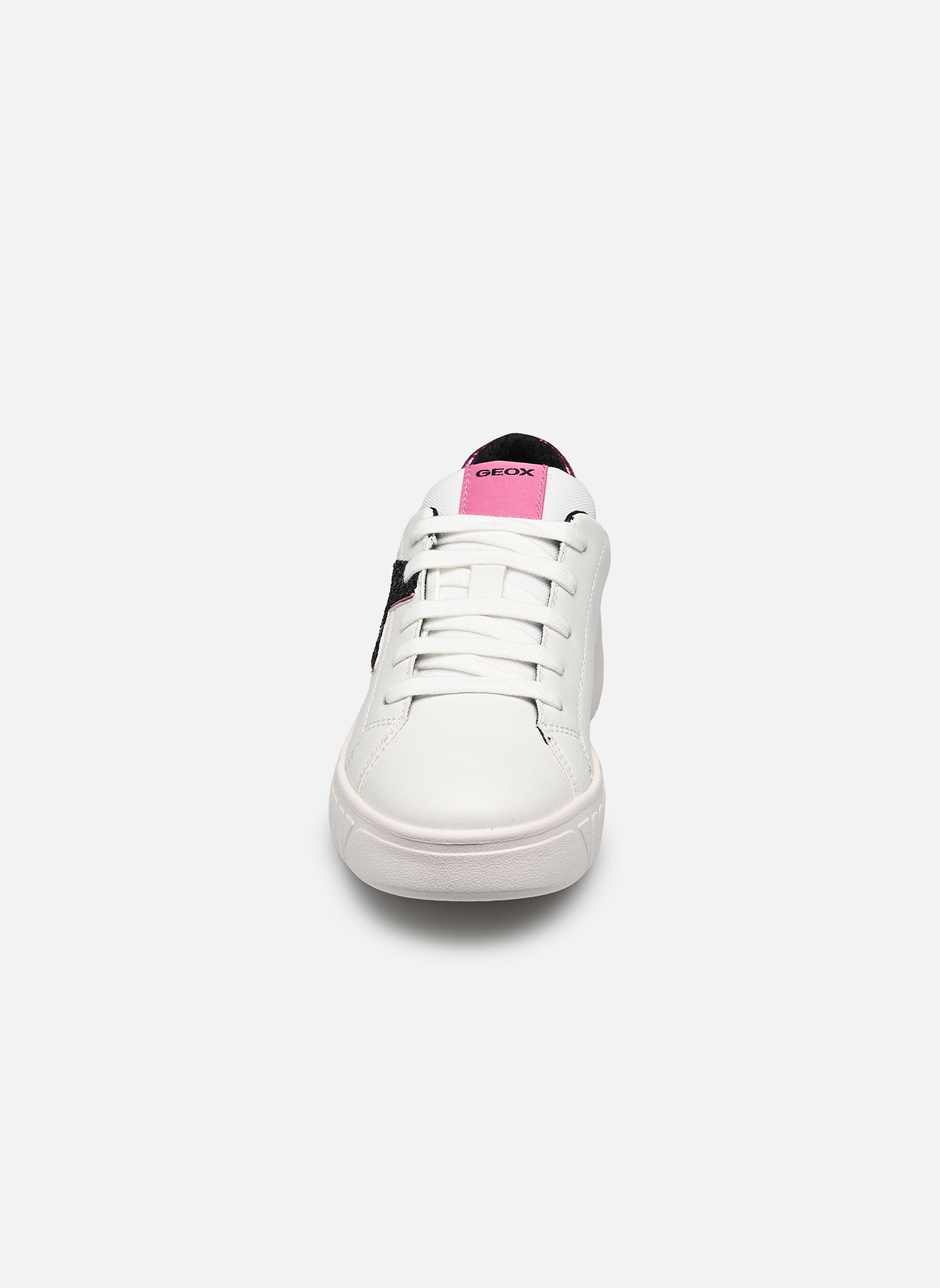 Baskets basses J Mikiroshi Girl A fille blanc Geox Baskets basses J Mikiroshi Girl A fille blanc Blanc/Fuchsia Foncé