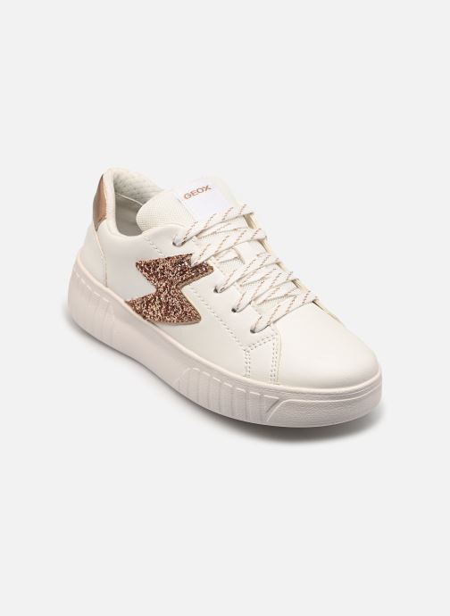 Geox Baskets basses J Mikiroshi Girl A fille blanc