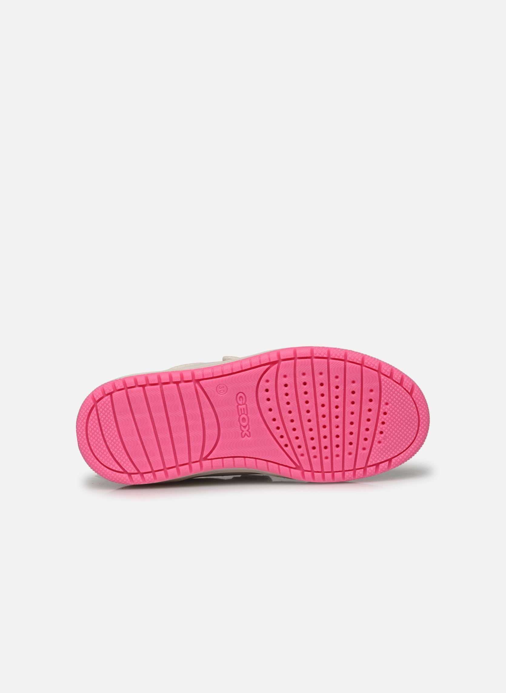 Niedrige Sneaker J Washiba Girl B mädchen weiß Geox Niedrige Sneaker J Washiba Girl B mädchen weiß BLANC / NOIR