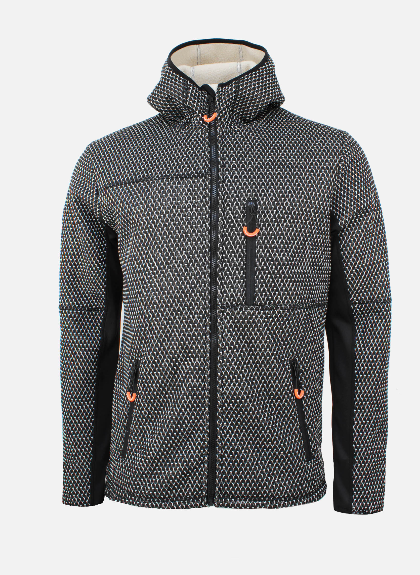 Vestes polaires Blouson polaire homme CYRUS NOIR homme noir Peak Mountain Vestes polaires Blouson polaire homme CYRUS NOIR homme noir Noir
