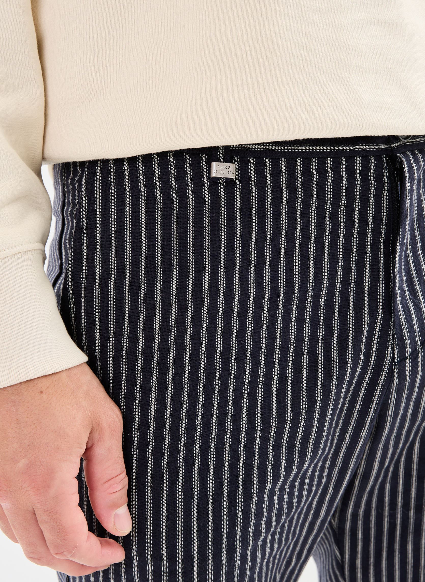 Bermudas MY25063 homme bleu IKKS Men Bermudas MY25063 homme bleu MARINE