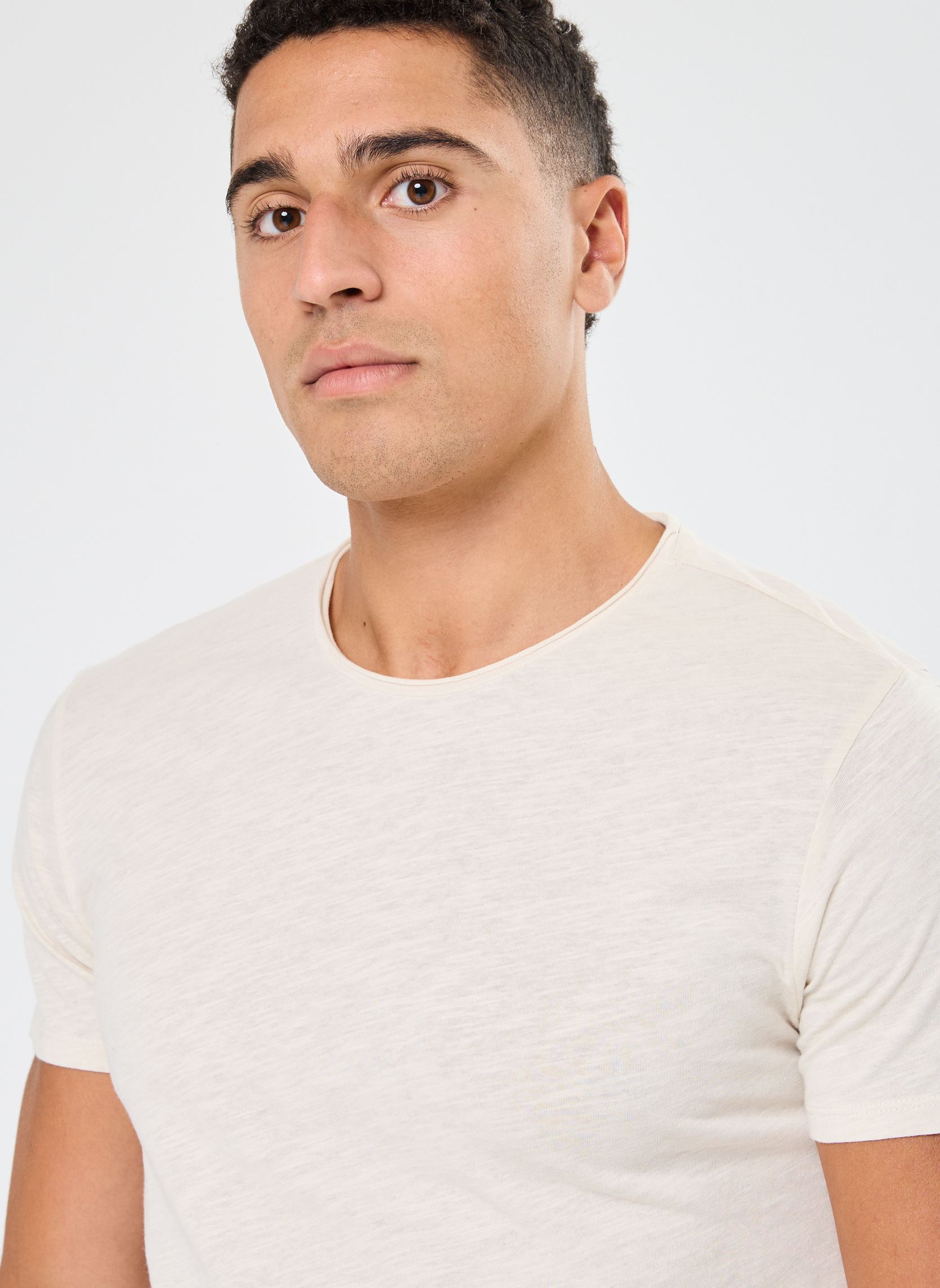 Kurzarm-T-Shirts MY10013 herren beige IKKS Men Kurzarm-T-Shirts MY10013 herren beige Stuck