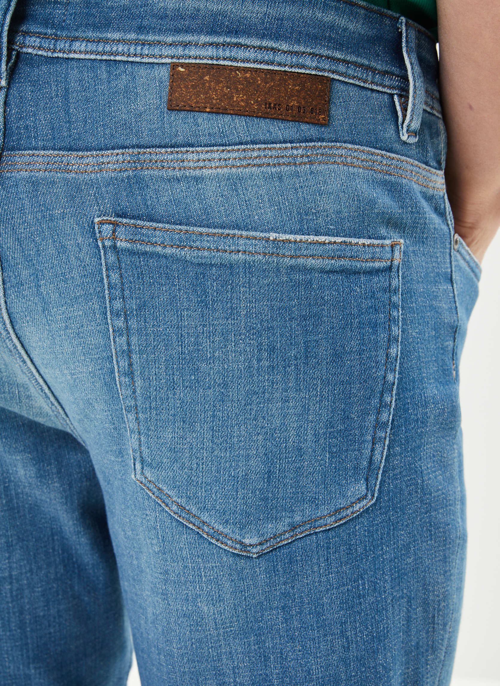 Jeans slim et skinny MY29043 homme bleu IKKS Men Jeans slim et skinny MY29043 homme bleu INDIGO