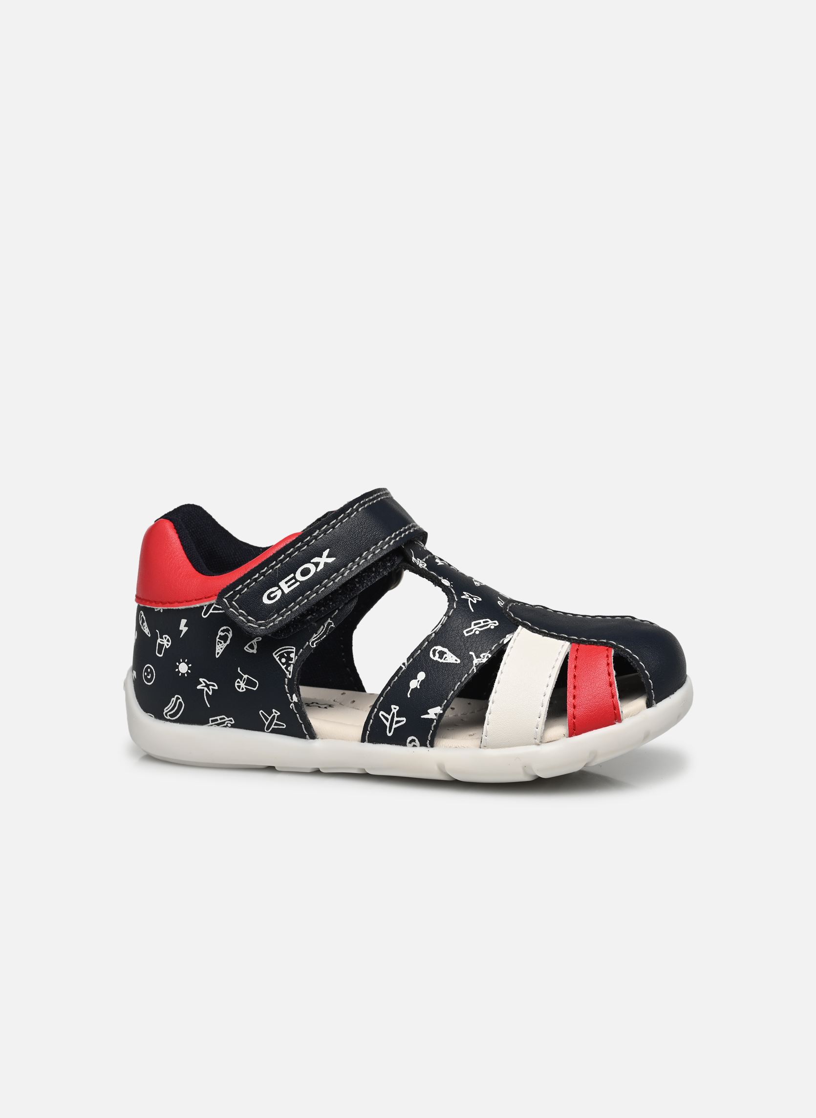 Sandali B Elthan Boy C multicolore Geox Sandali B Elthan Boy C multicolore Bleu Marine / Rouge