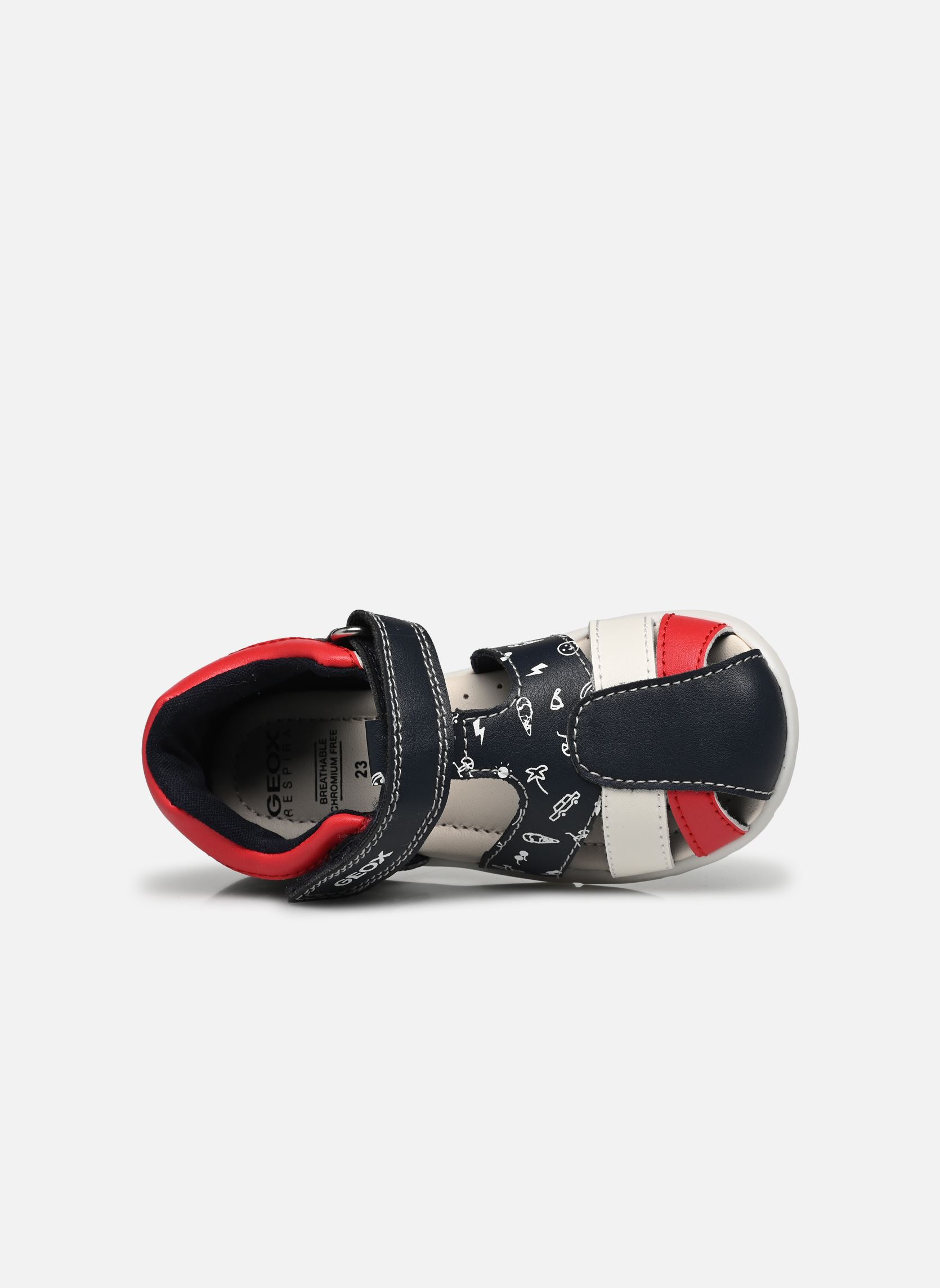 Sandali B Elthan Boy C multicolore Geox Sandali B Elthan Boy C multicolore Bleu Marine / Rouge
