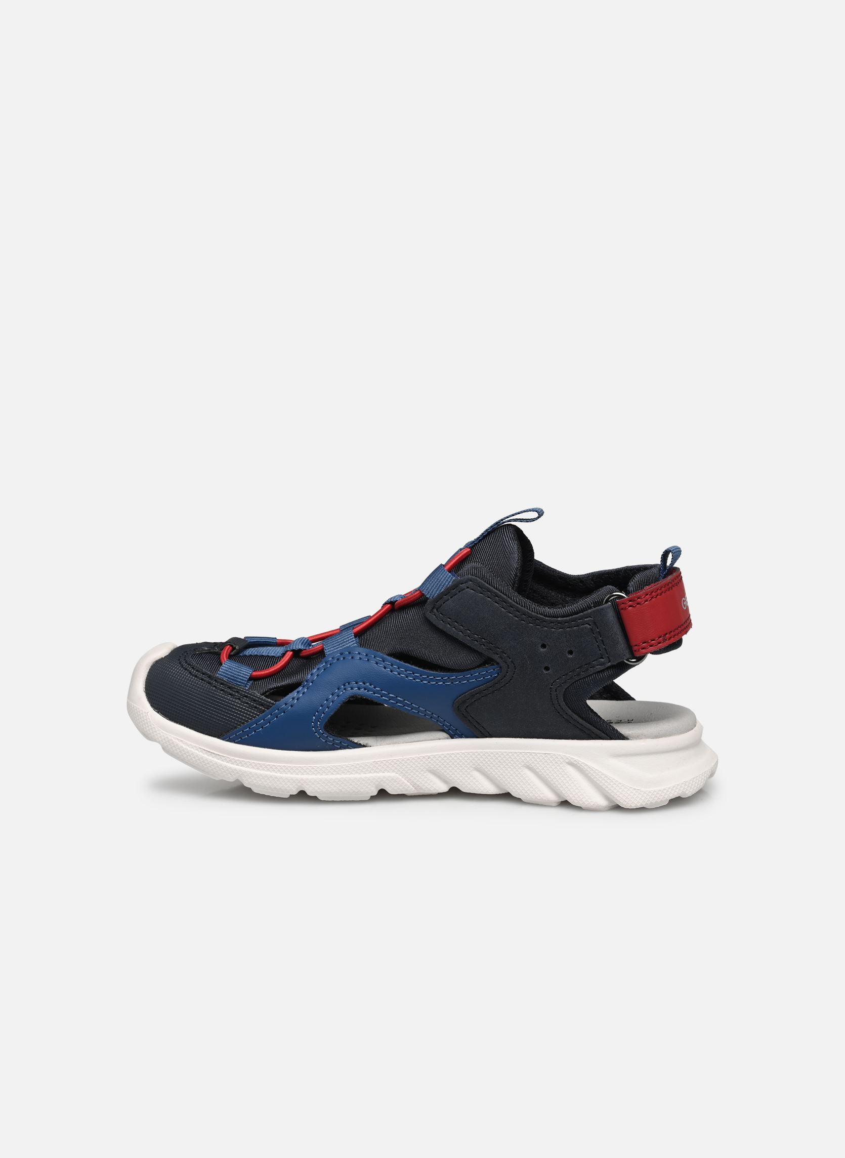 Sandalen J Sandal Airadyum Bo jongens blauw Geox Sandalen J Sandal Airadyum Bo jongens blauw Bleu Marine Rouge