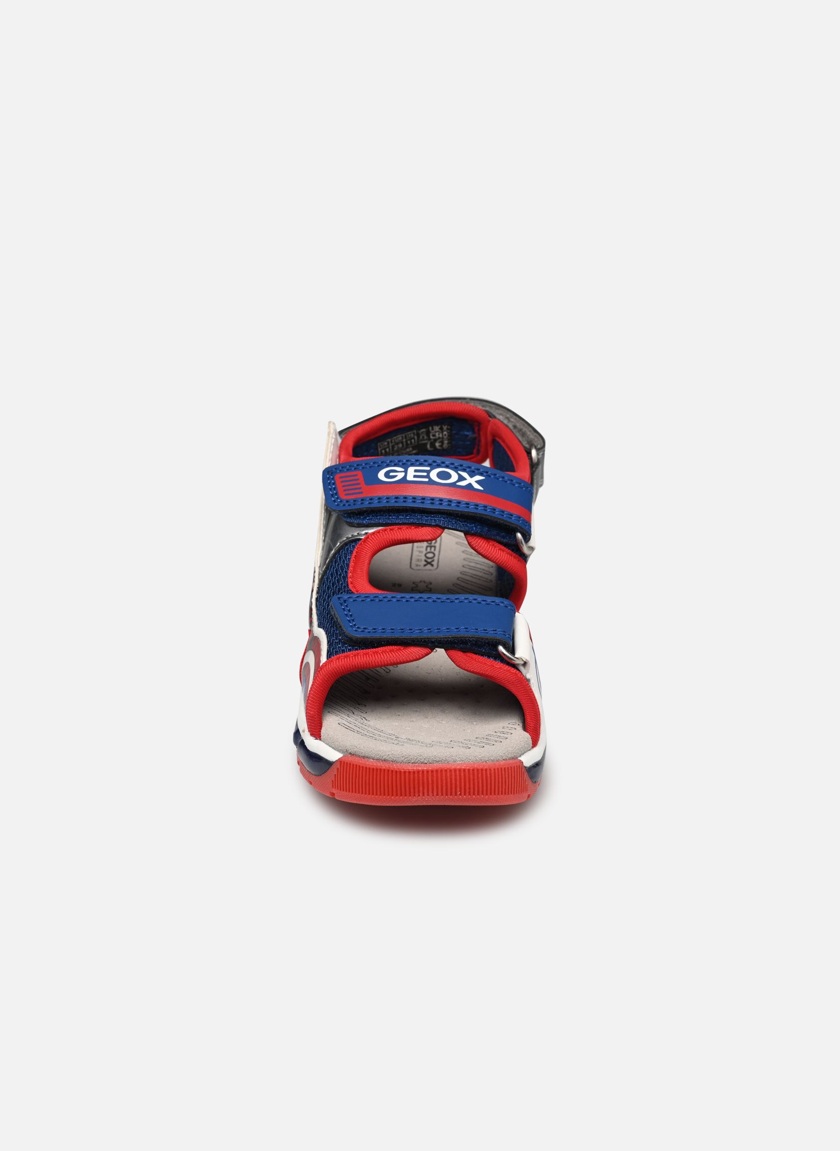 Sandales J Sandal Android Boy garçon multicolore Geox Sandales J Sandal Android Boy garçon multicolore Bleu/Rouge