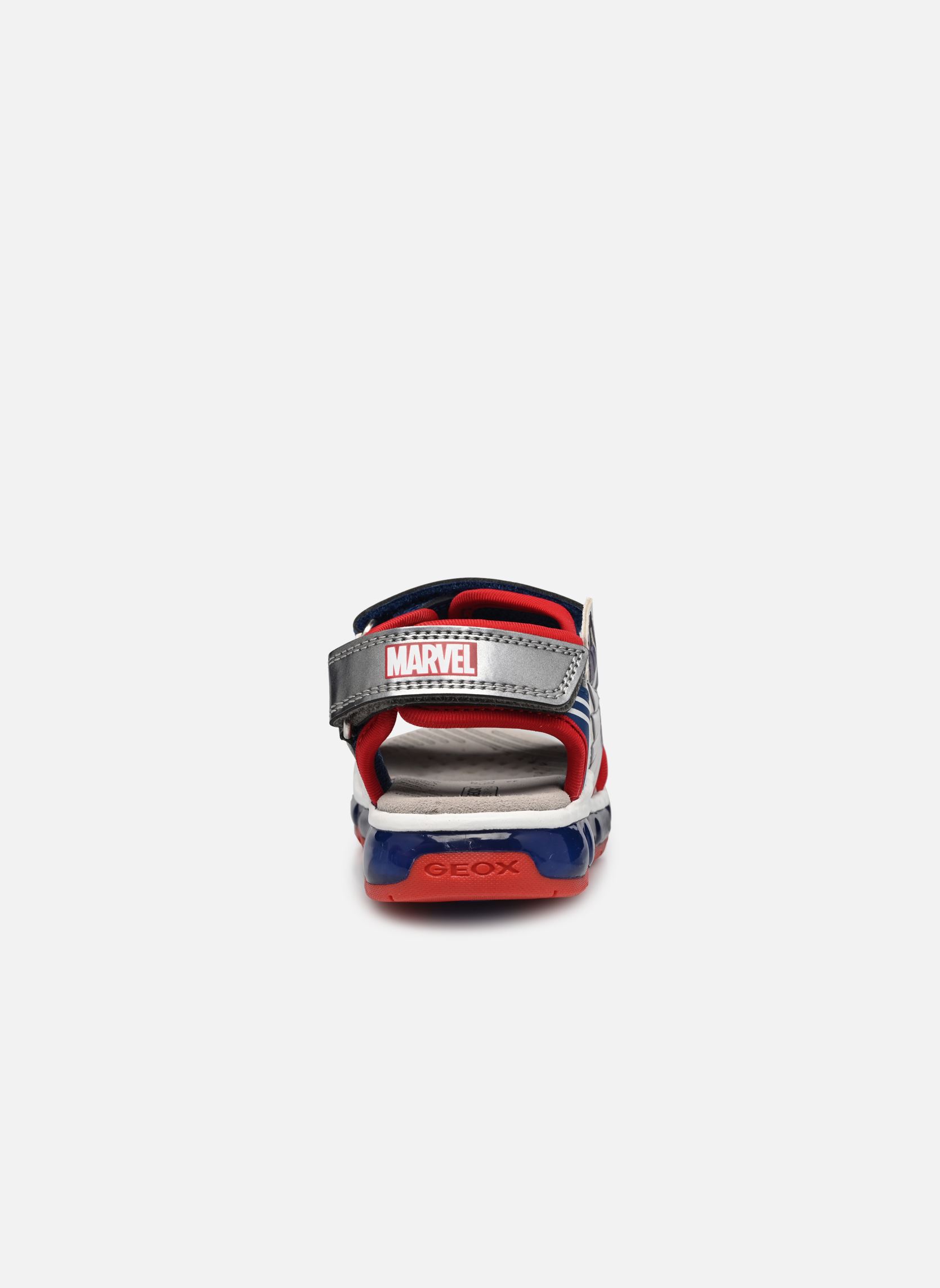 Sandales J Sandal Android Boy garçon multicolore Geox Sandales J Sandal Android Boy garçon multicolore Bleu/Rouge