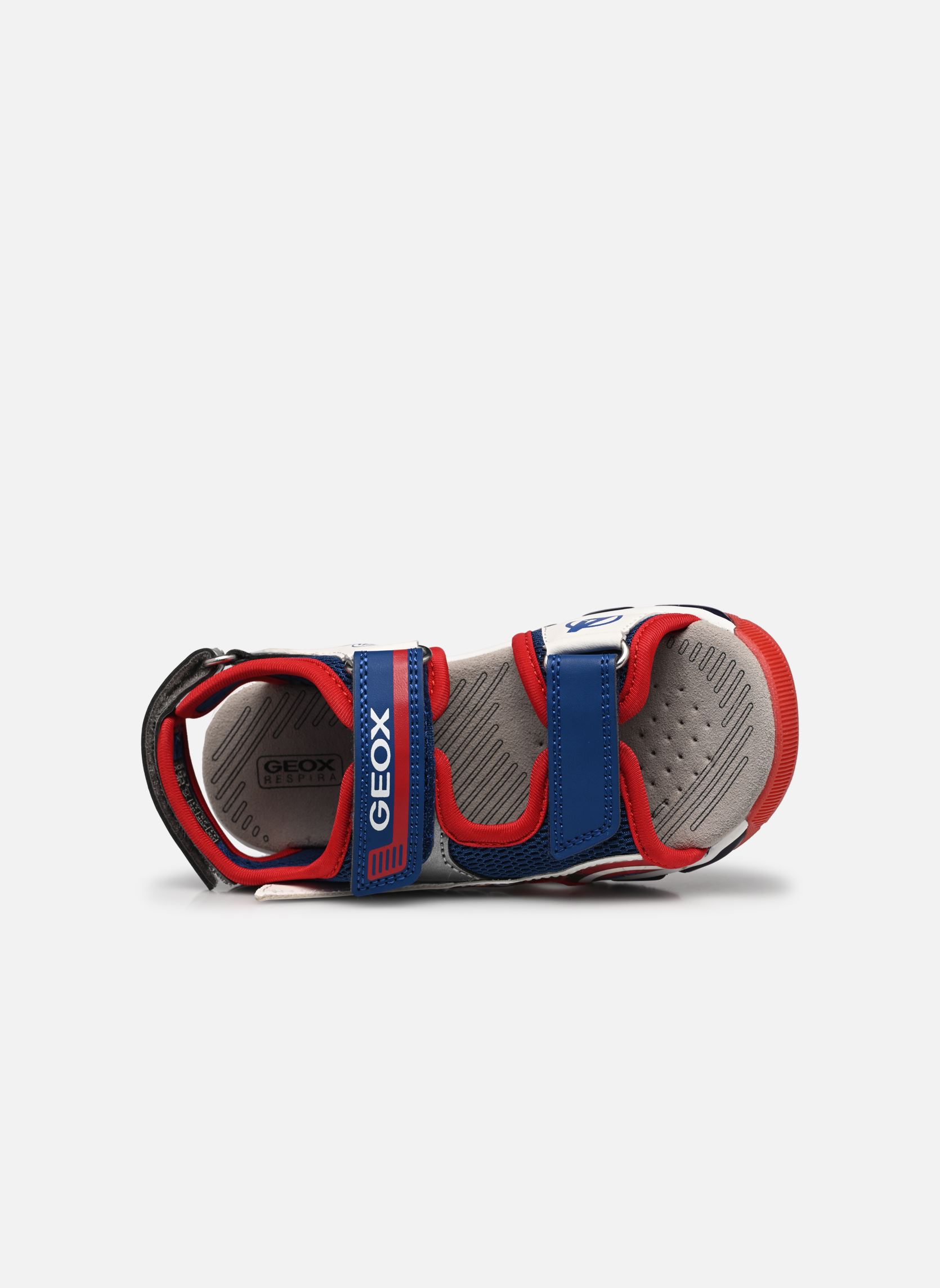 Sandales J Sandal Android Boy garçon multicolore Geox Sandales J Sandal Android Boy garçon multicolore Bleu/Rouge