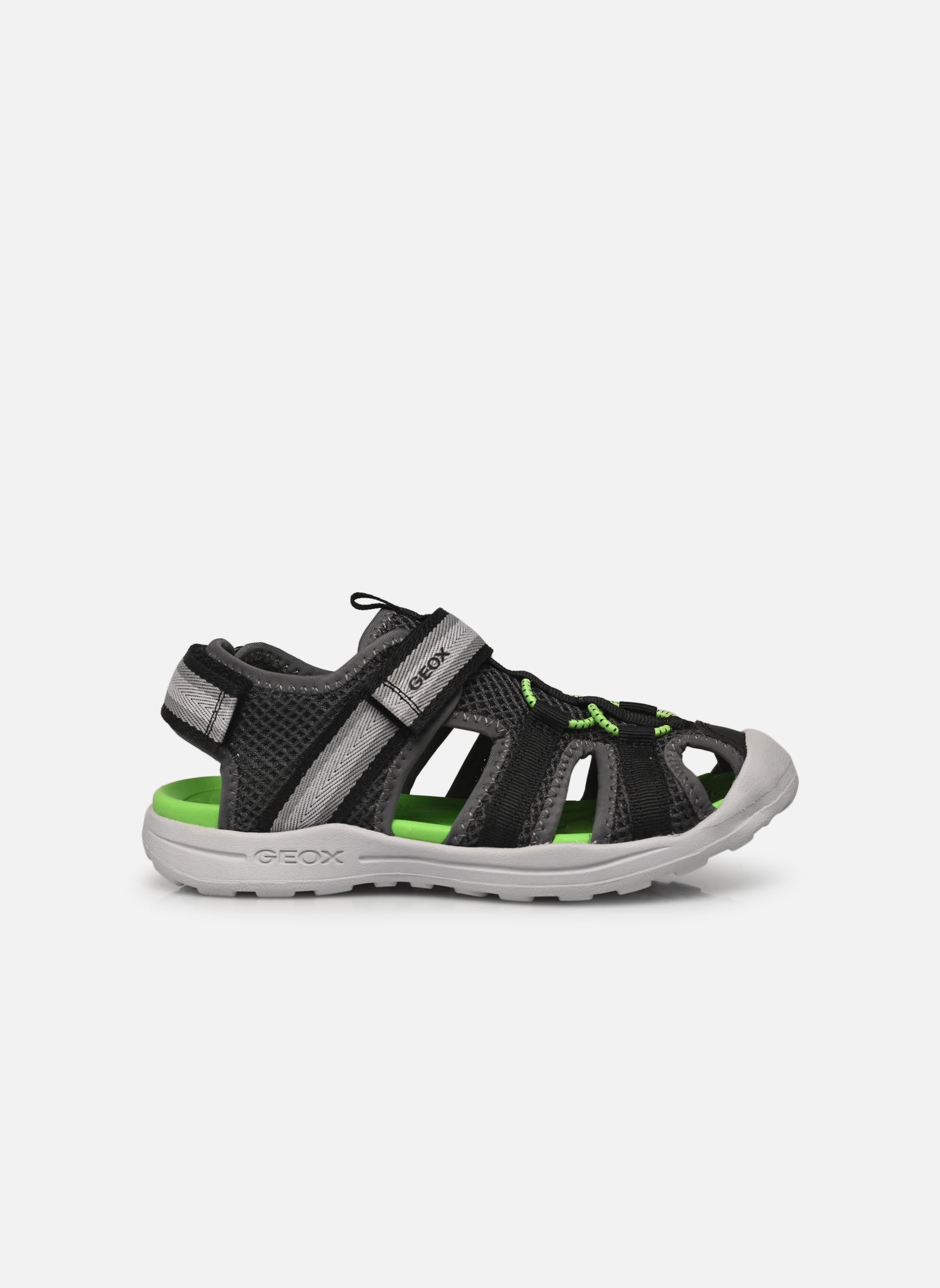 Sandales J Vaniett Boy A garçon gris Geox Sandales J Vaniett Boy A garçon gris Gris Fonce/Vert
