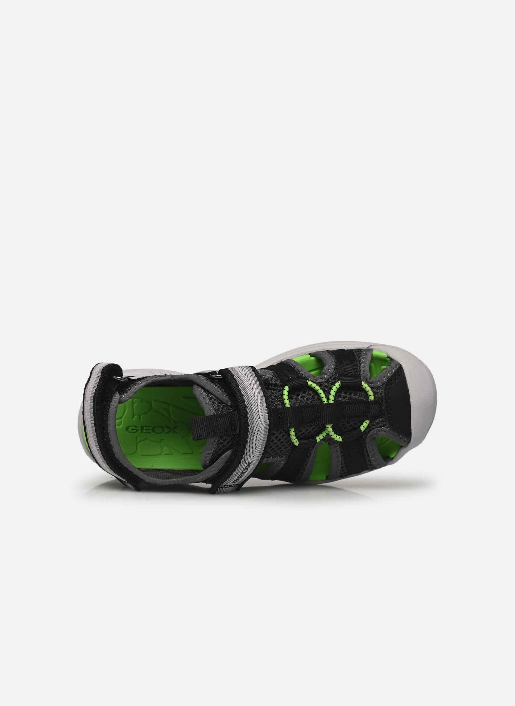 Sandales J Vaniett Boy A garçon gris Geox Sandales J Vaniett Boy A garçon gris Gris Fonce/Vert