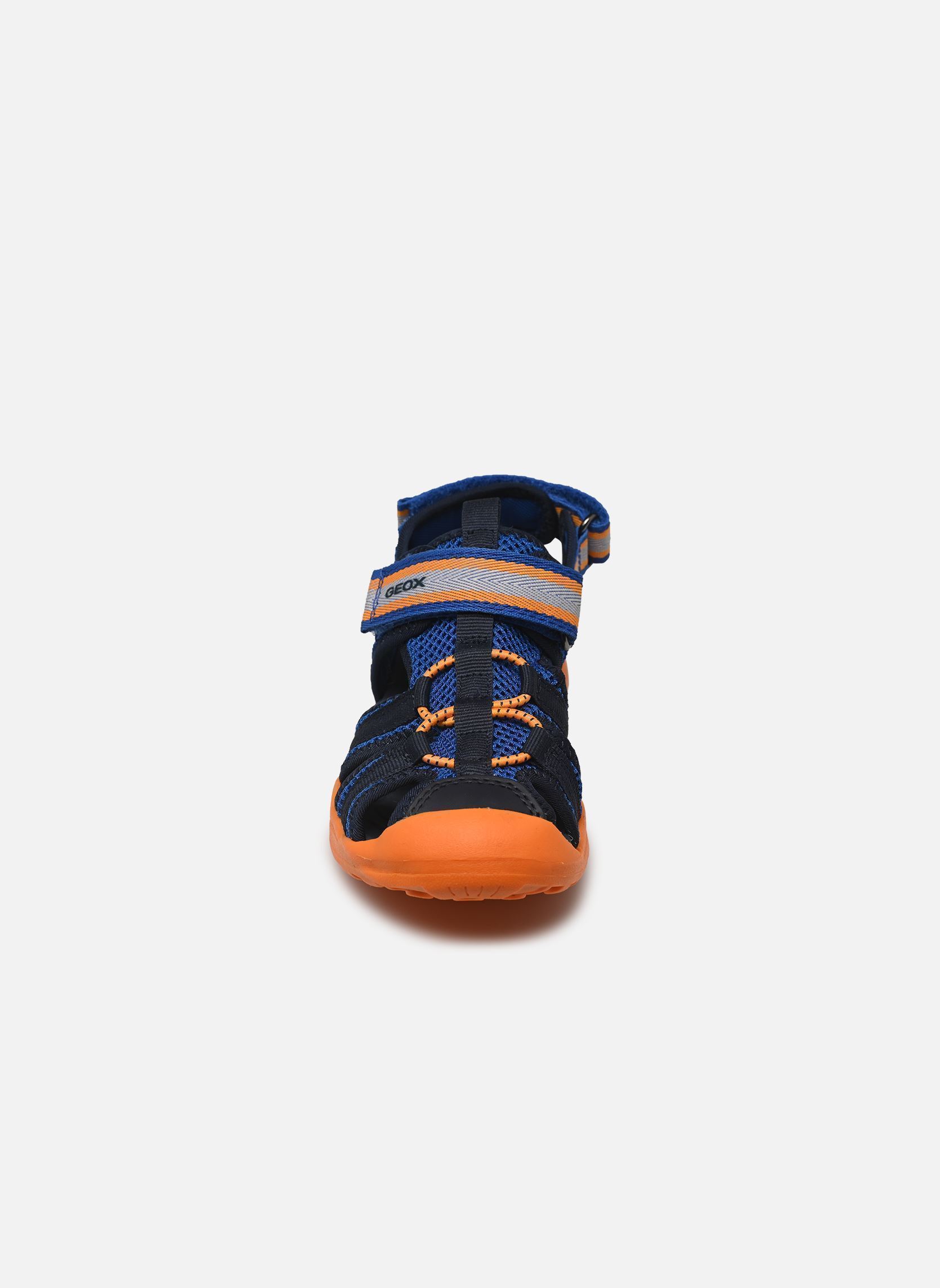 Sandalen J Vaniett Boy A jongens blauw Geox Sandalen J Vaniett Boy A jongens blauw Bleu Royal / Orange