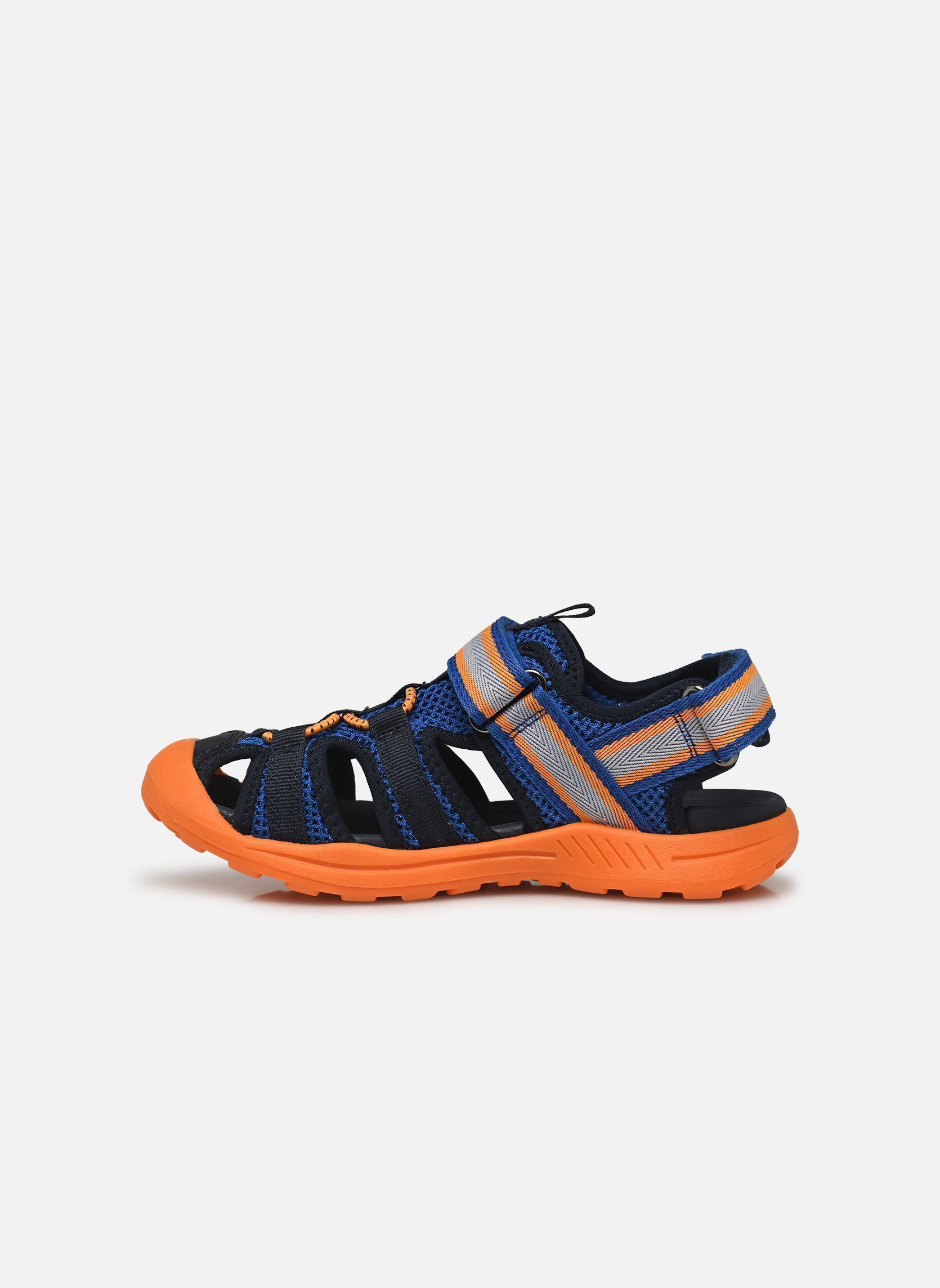 Sandalen J Vaniett Boy A jongens blauw Geox Sandalen J Vaniett Boy A jongens blauw Bleu Royal / Orange