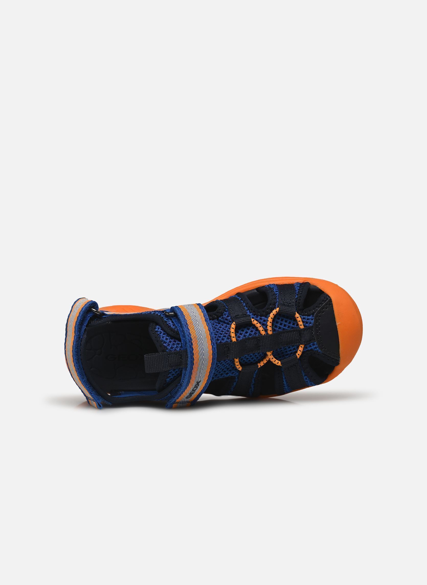 Sandalen J Vaniett Boy A jongens blauw Geox Sandalen J Vaniett Boy A jongens blauw Bleu Royal / Orange