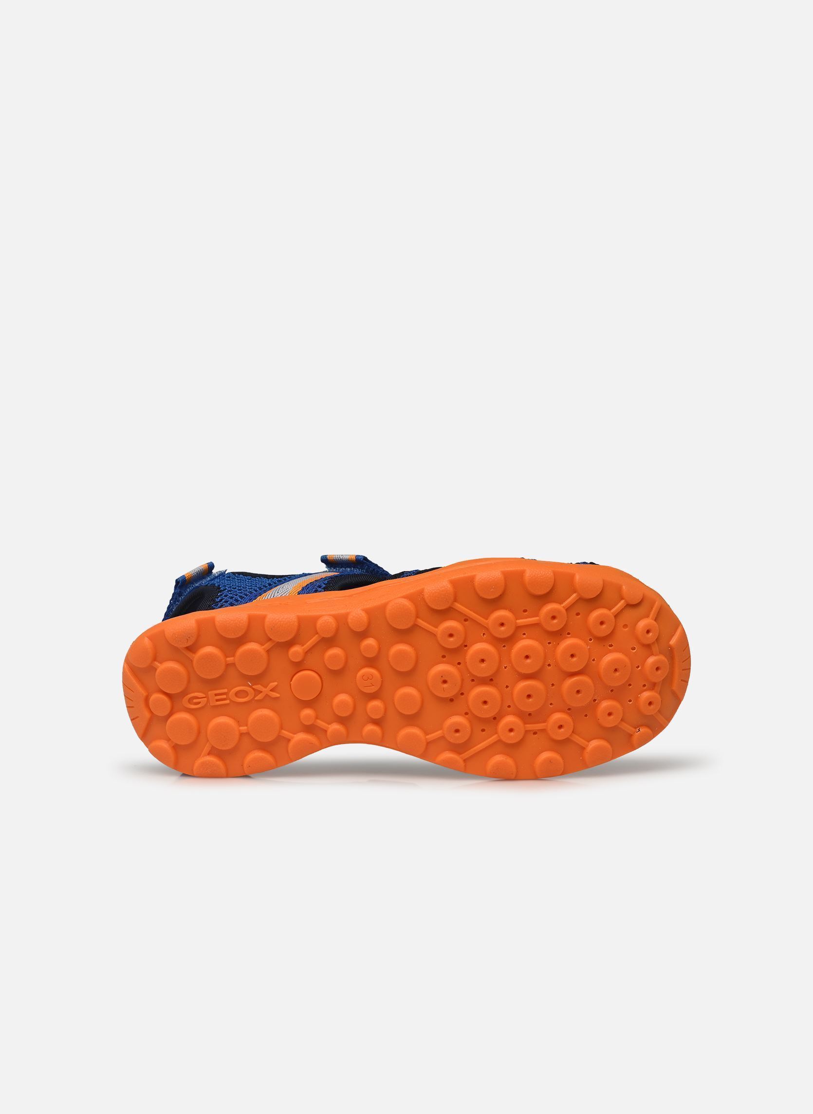 Sandalen J Vaniett Boy A jongens blauw Geox Sandalen J Vaniett Boy A jongens blauw Bleu Royal / Orange
