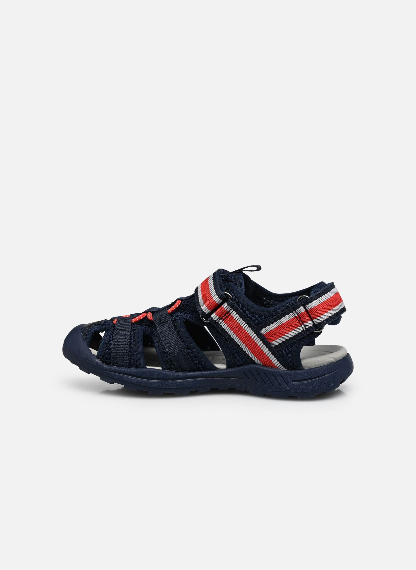 Sandales J Vaniett Boy A garçon bleu Geox Sandales J Vaniett Boy A garçon bleu Navy/red