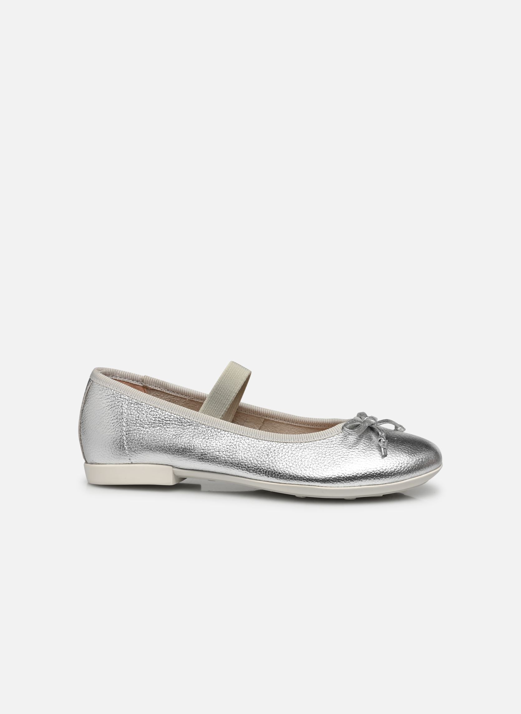 Ballerines Jr Plie' D fille argent Geox Ballerines Jr Plie' D fille argent Argent