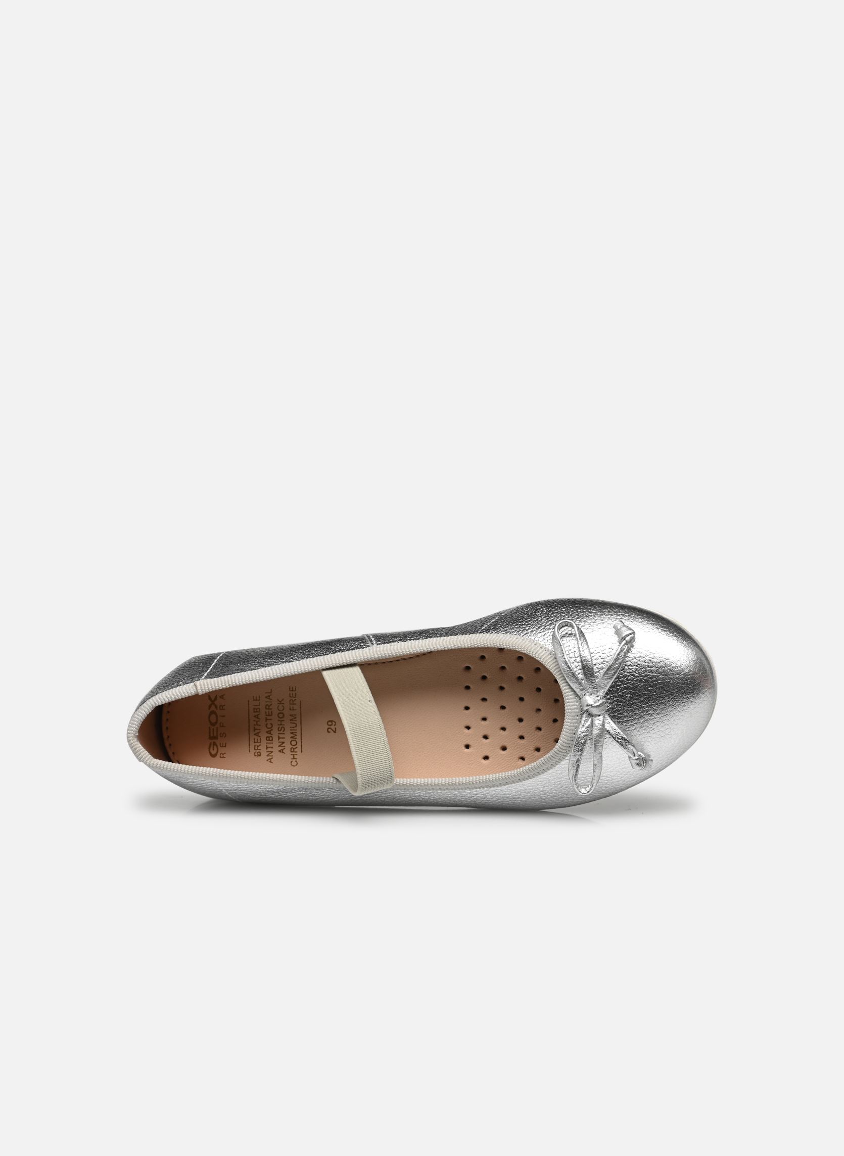 Ballerines Jr Plie' D fille argent Geox Ballerines Jr Plie' D fille argent Argent