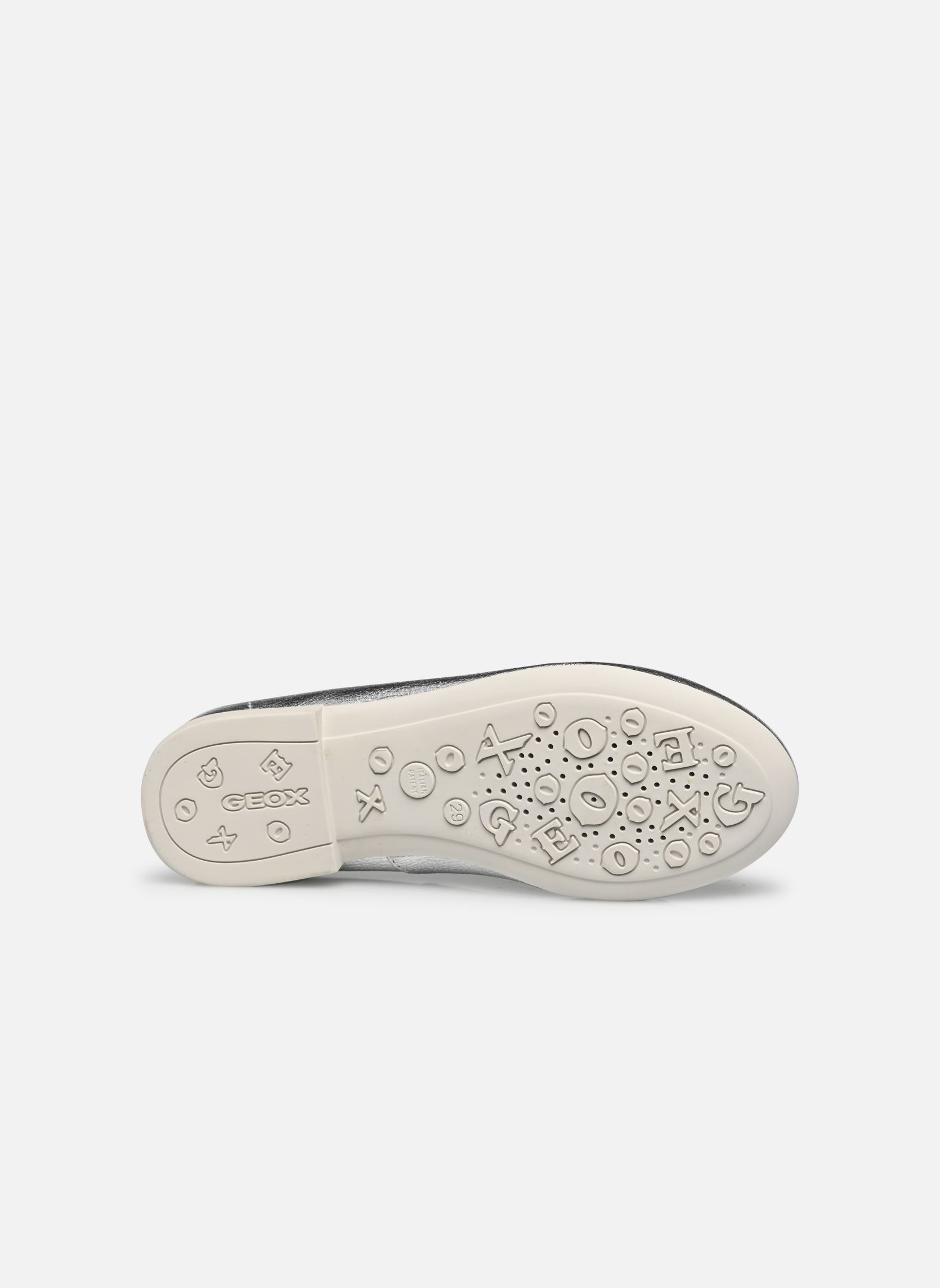 Ballerines Jr Plie' D fille argent Geox Ballerines Jr Plie' D fille argent Argent
