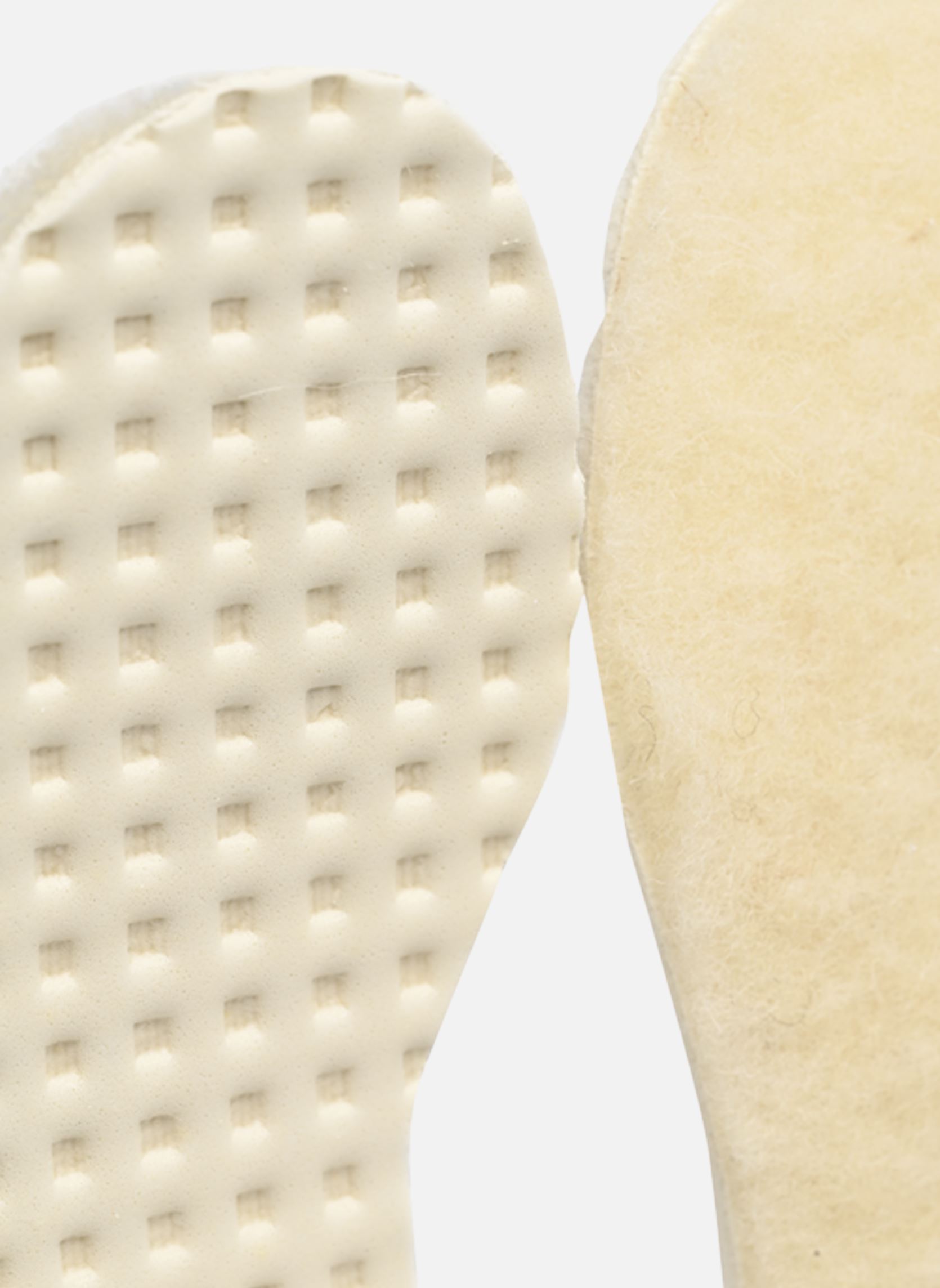 Suole Semelle hiver 100% LAINE - Enfant bianco Sarenza care Suole Semelle hiver 100% LAINE - Enfant bianco BLANC