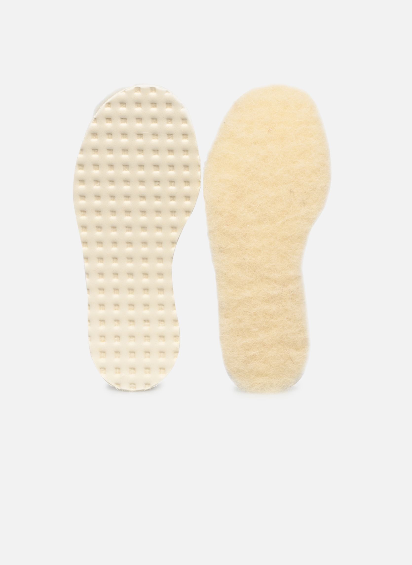 Suole Semelle hiver 100% LAINE - Enfant bianco Sarenza care Suole Semelle hiver 100% LAINE - Enfant bianco BLANC
