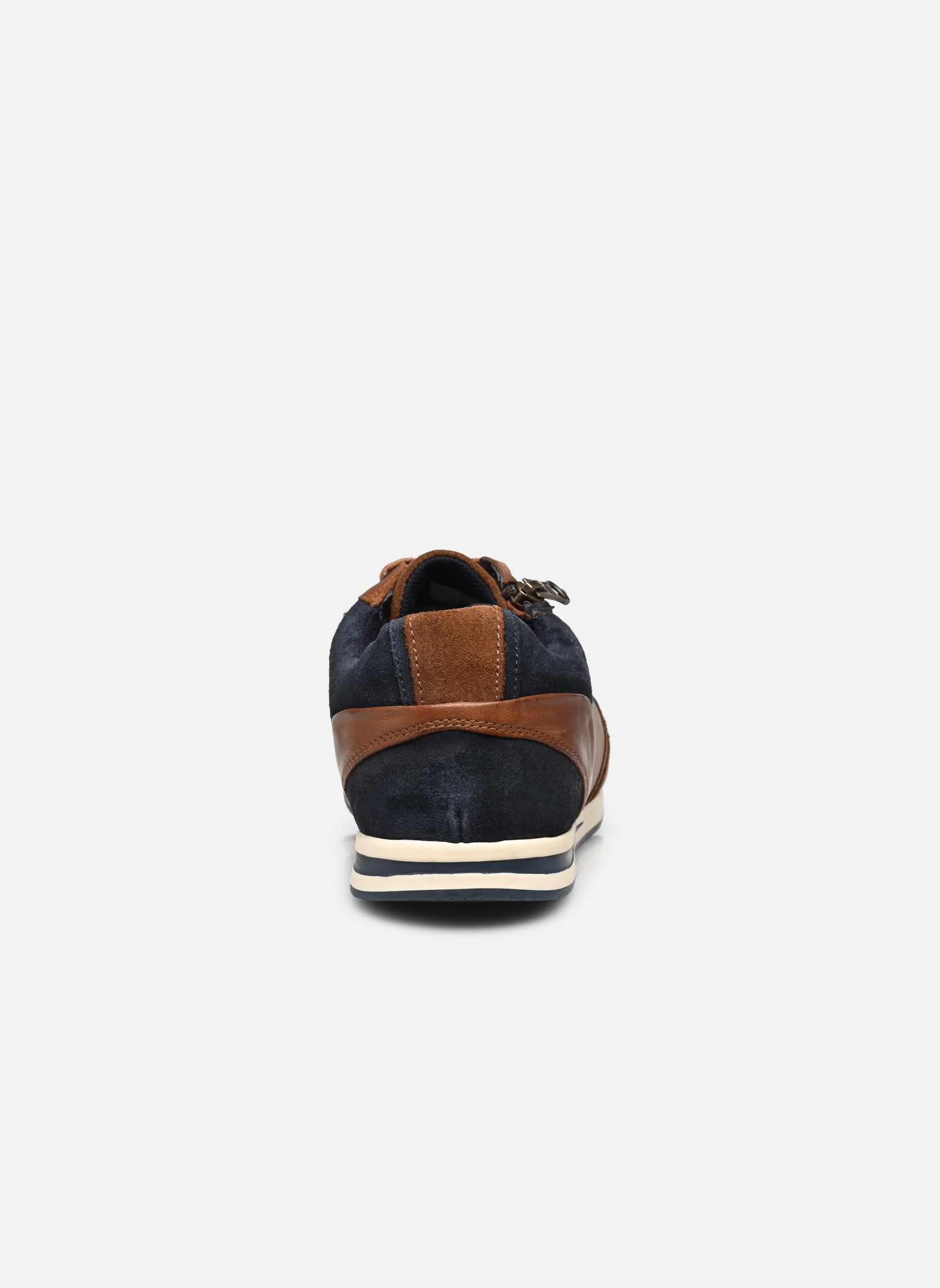 Baskets LUCIDE 3 homme marron Redskins Baskets LUCIDE 3 homme marron cognac+marine