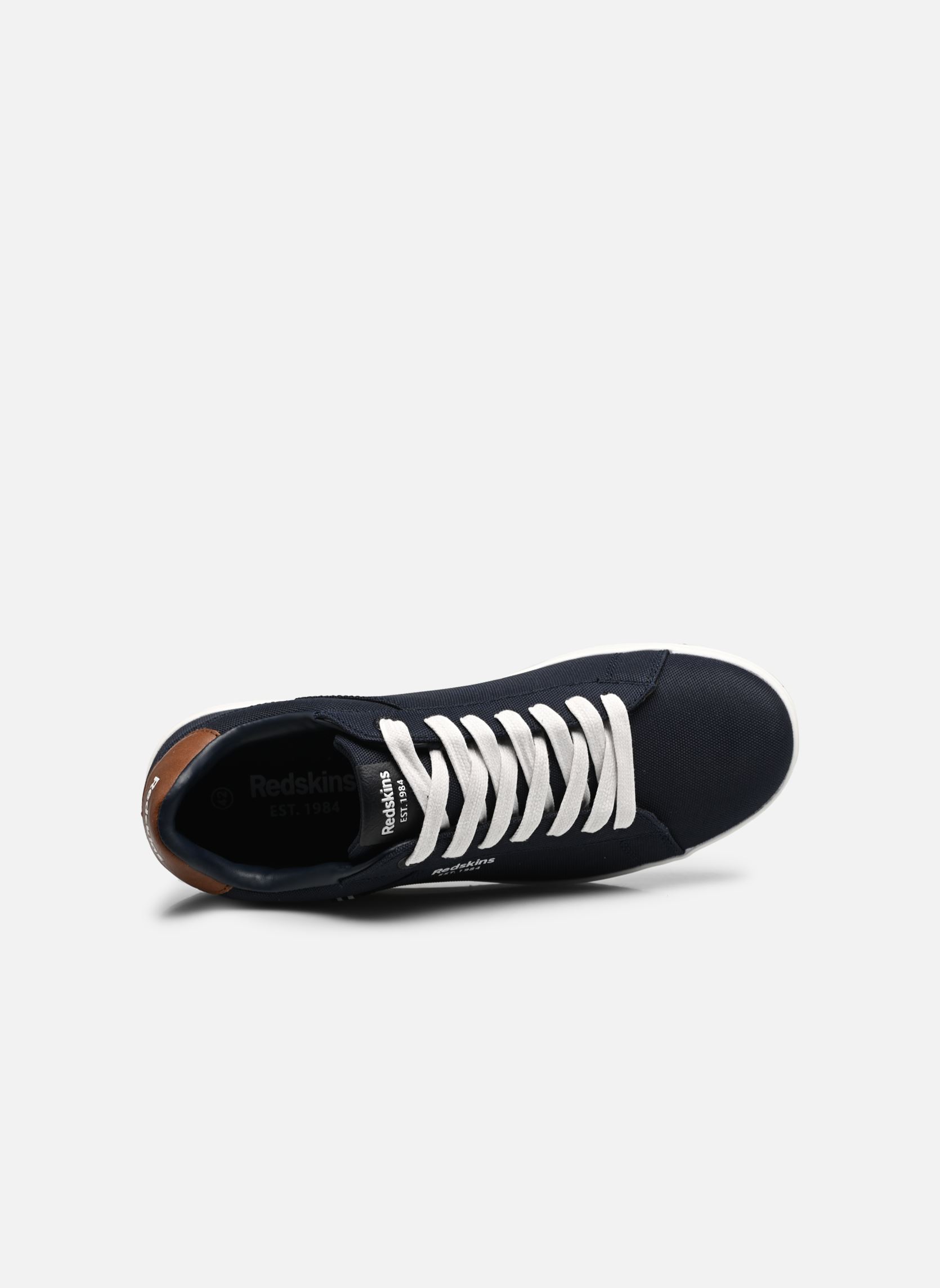 Baskets basses GUNRAN homme bleu Redskins Baskets basses GUNRAN homme bleu MARINE+COGNAC
