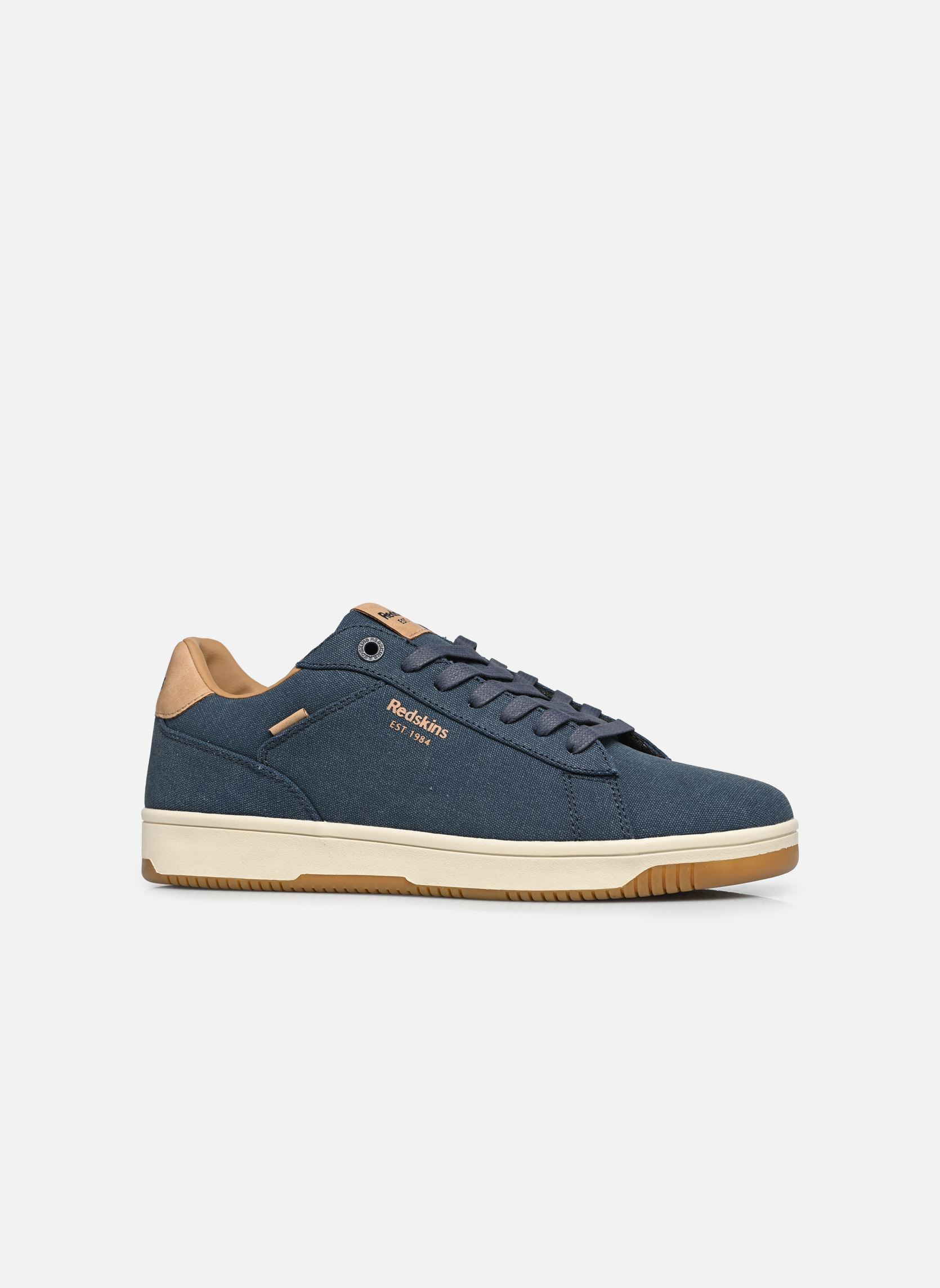 Baskets basses GUNRAN homme bleu Redskins Baskets basses GUNRAN homme bleu MARINE/CAMEL