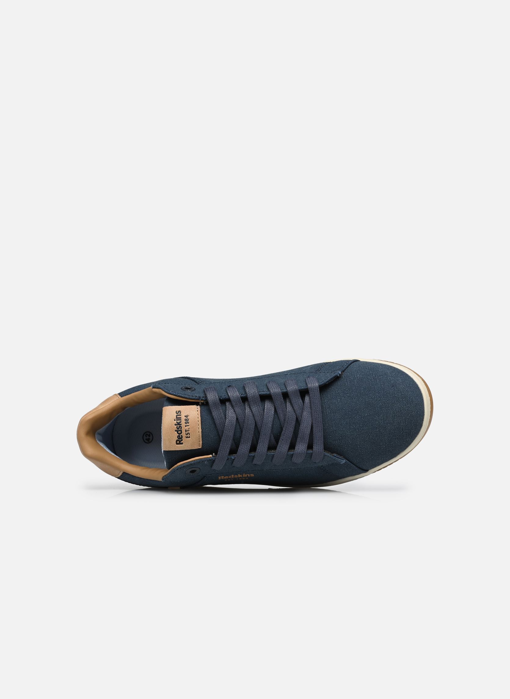 Baskets basses GUNRAN homme bleu Redskins Baskets basses GUNRAN homme bleu MARINE/CAMEL