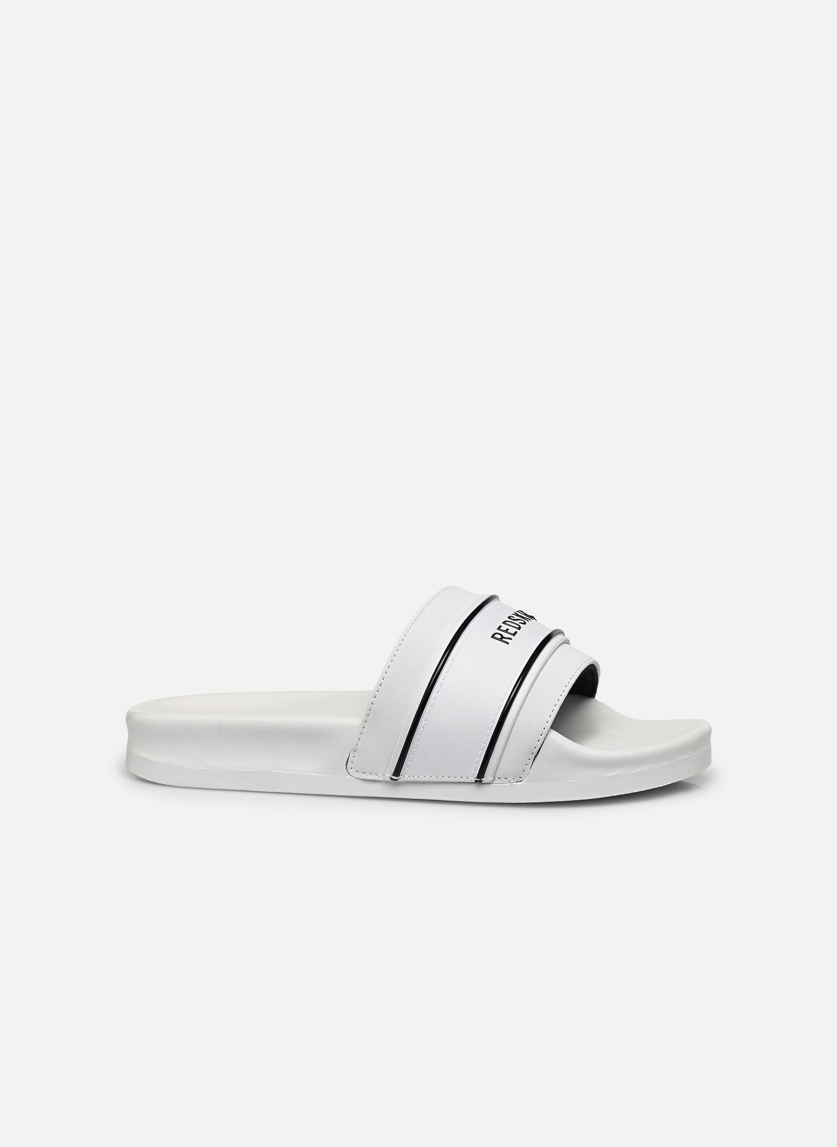 Mules SALERNE homme blanc Redskins Mules SALERNE homme blanc BLANC+NOIR