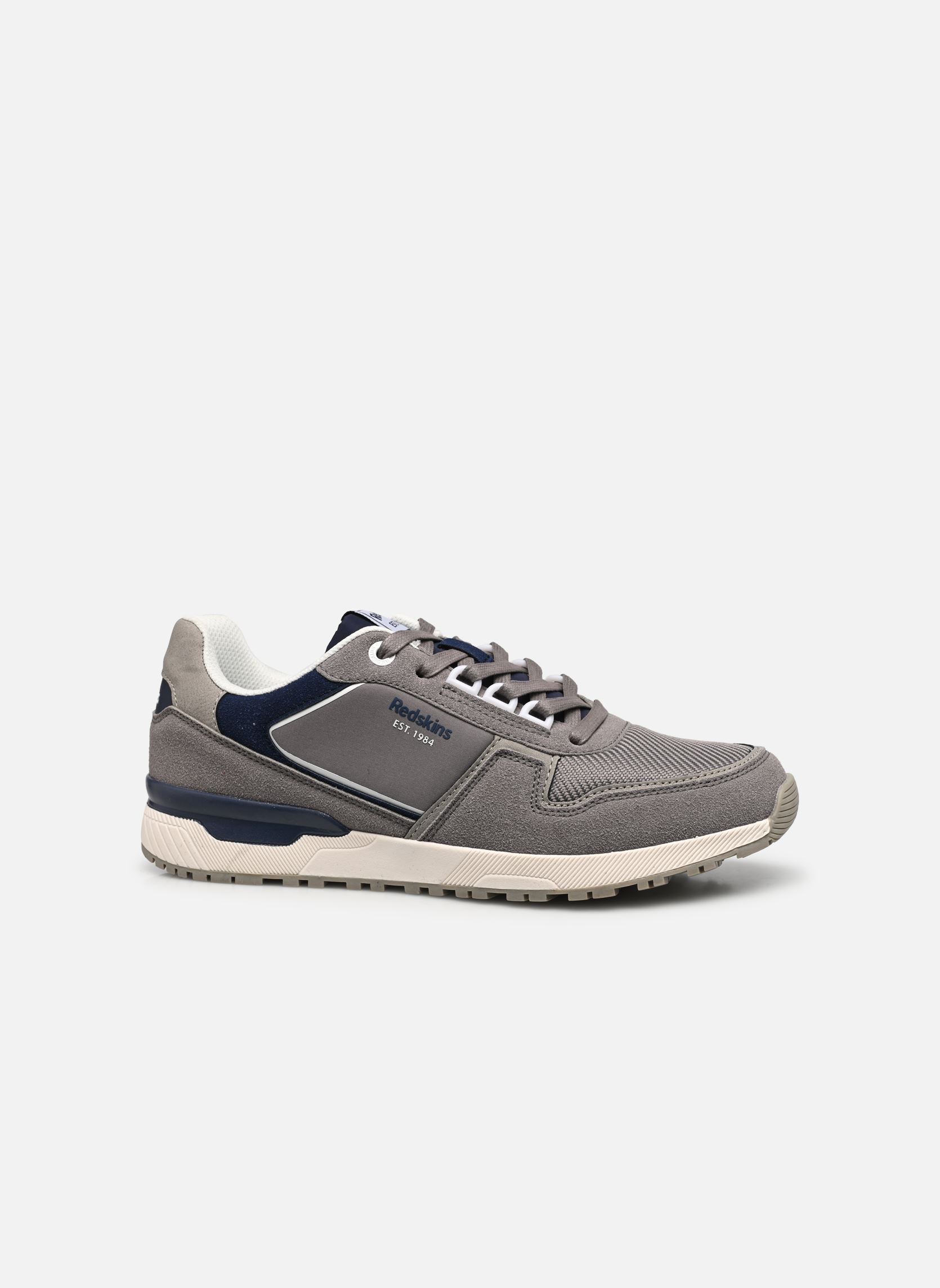 Baskets BRAMS homme gris Redskins Baskets BRAMS homme gris GRIS+MARINE