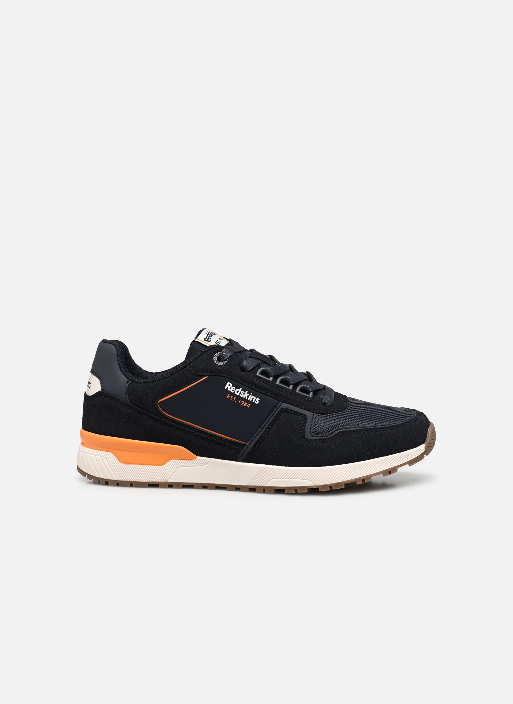 Baskets BRAMS homme bleu Redskins Baskets BRAMS homme bleu MARINE+ORANGE