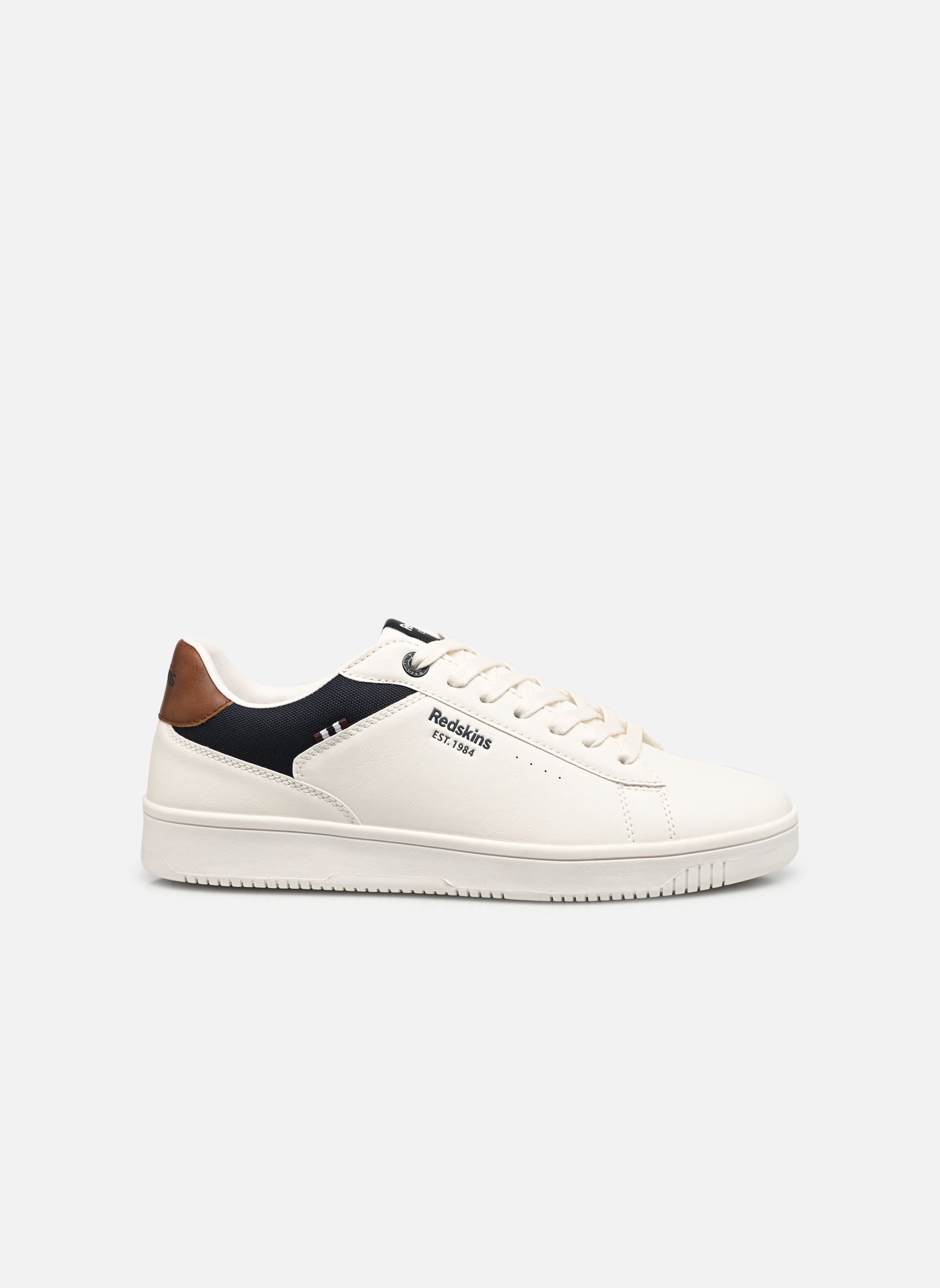 Baskets basses GUNRAY homme blanc Redskins Baskets basses GUNRAY homme blanc BLANC+MARINE+COGNAC