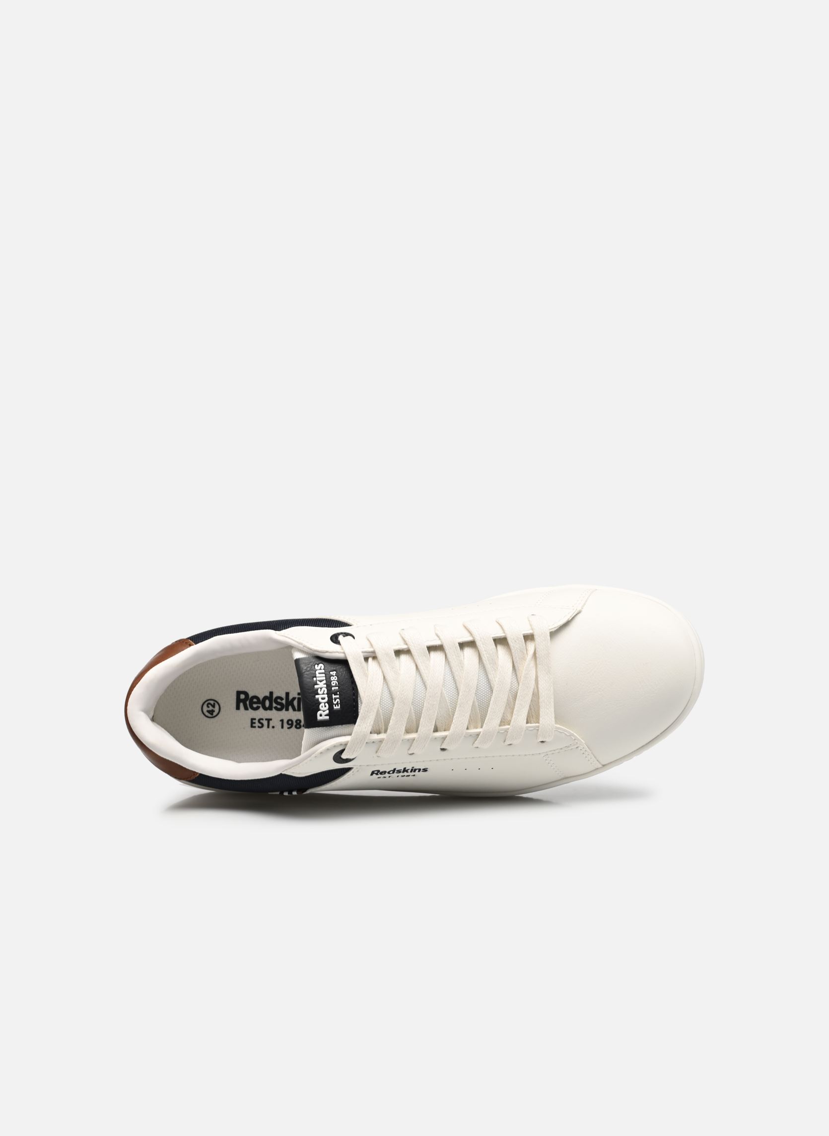 Baskets basses GUNRAY homme blanc Redskins Baskets basses GUNRAY homme blanc BLANC+MARINE+COGNAC