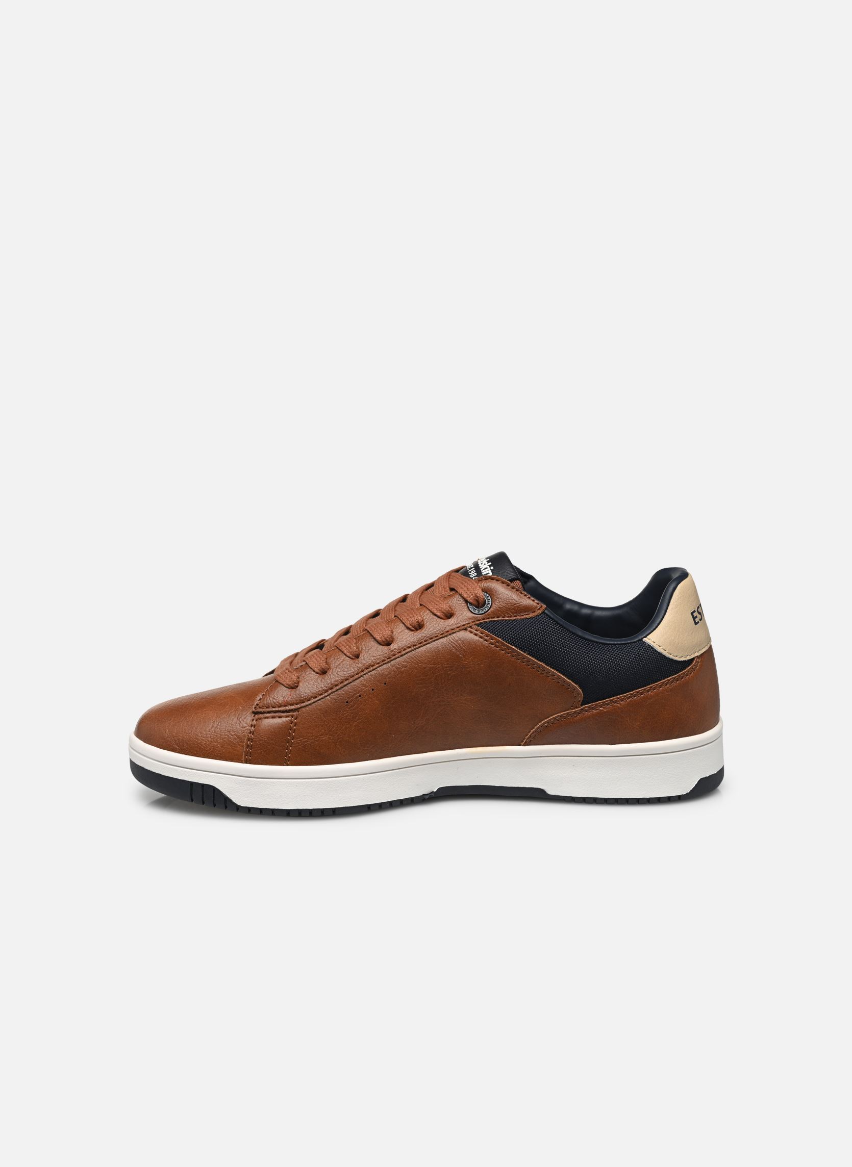 Baskets basses GUNRAY homme marron Redskins Baskets basses GUNRAY homme marron COGNAC/MARINE/BEIGE