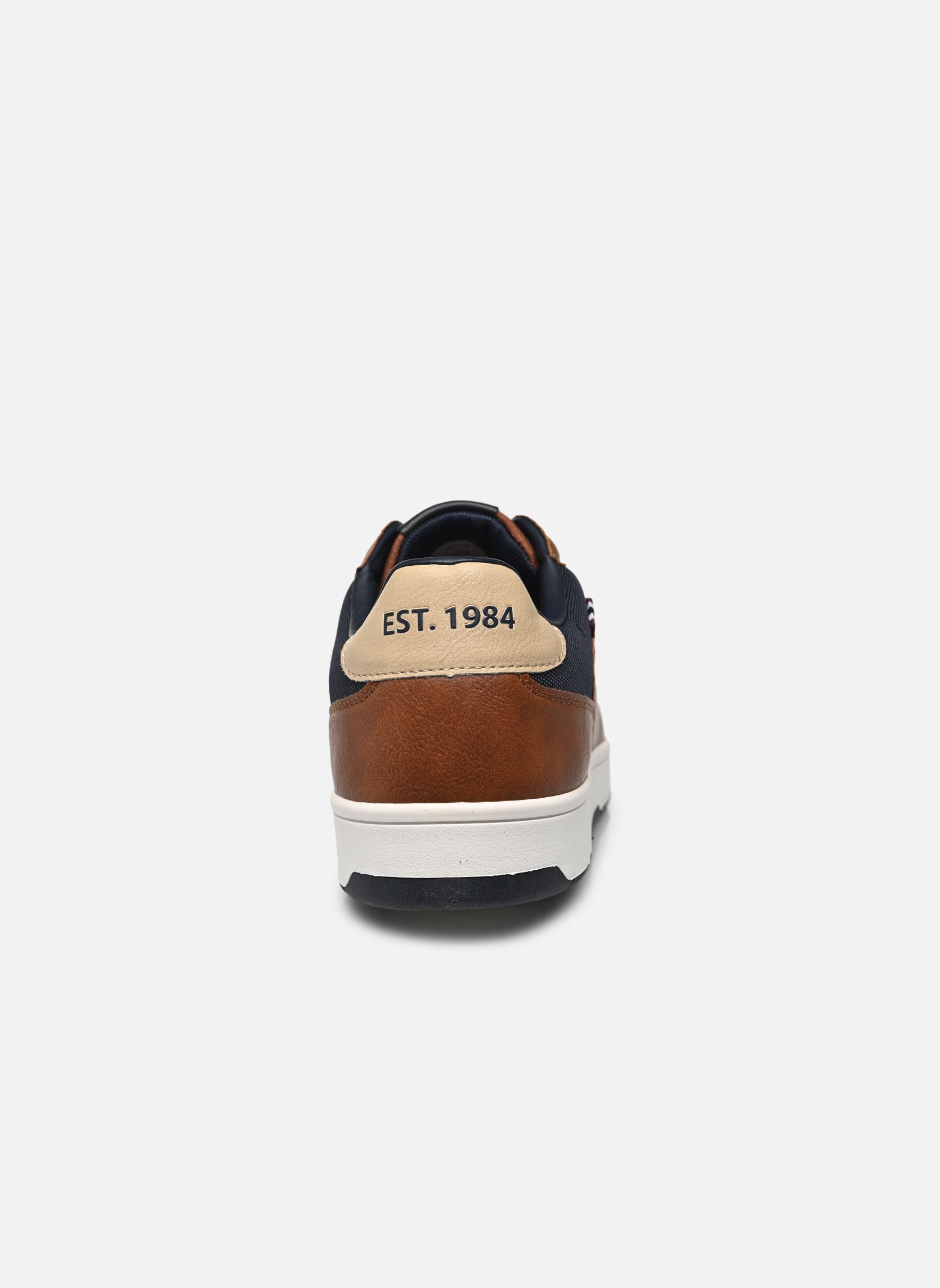 Baskets basses GUNRAY homme marron Redskins Baskets basses GUNRAY homme marron COGNAC/MARINE/BEIGE