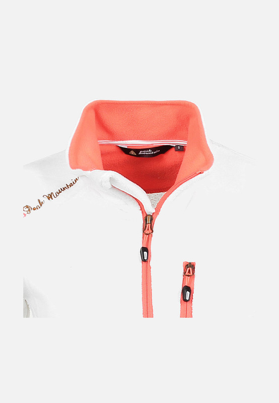 Vestes polaires Blouson polaire femme ACALON BLANC femme blanc Peak Mountain Vestes polaires Blouson polaire femme ACALON BLANC femme blanc Blanc