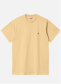 Tee-shirts T-Shirt à manches courtes Carhartt Chase Jaune homme jaune Carhartt WIP Tee-shirts T-Shirt à manches courtes Carhartt Chase Jaune homme jaune Jaune