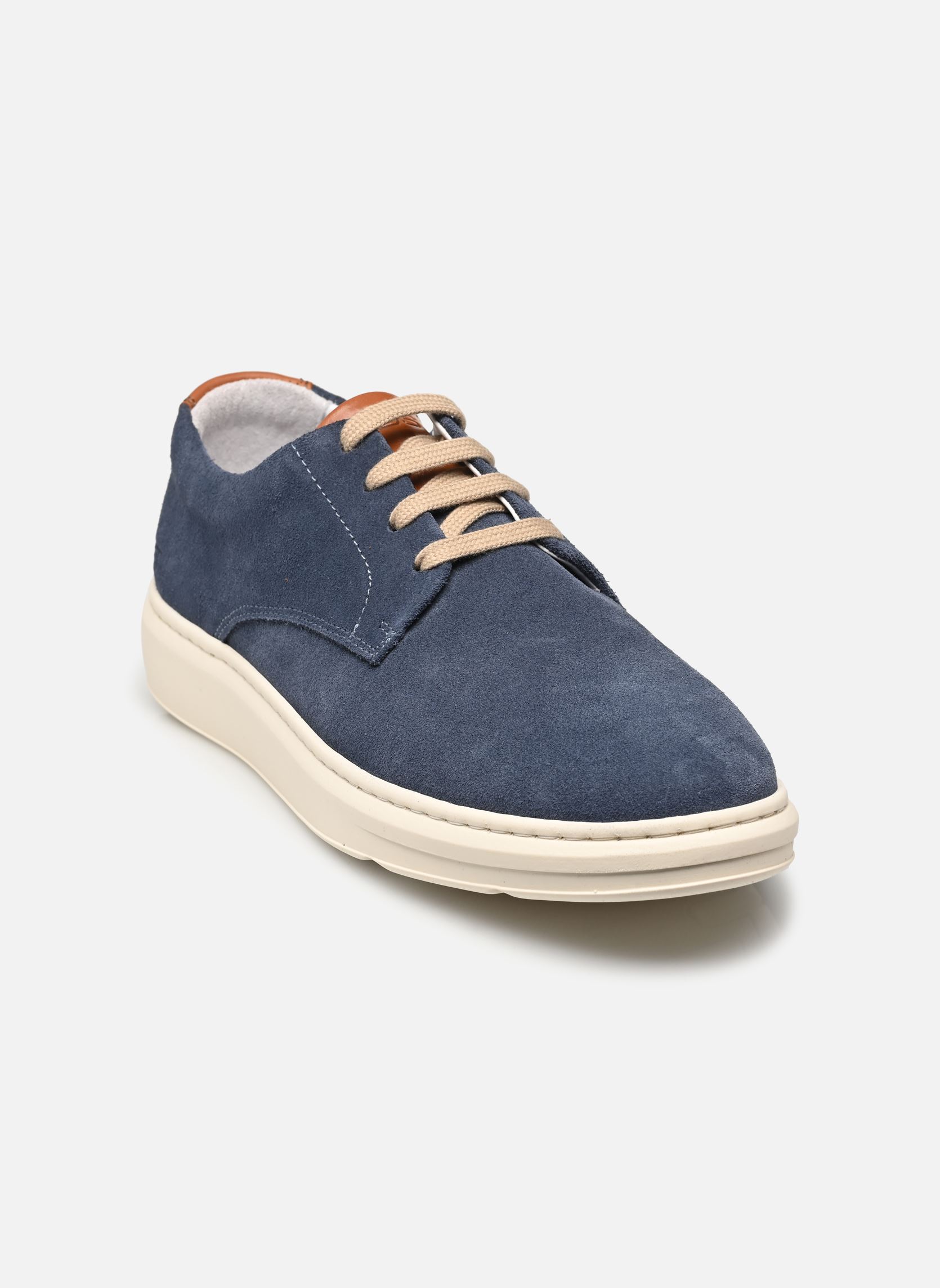Baskets DREAM homme bleu Kost Baskets DREAM homme bleu MARINE+COGNAC