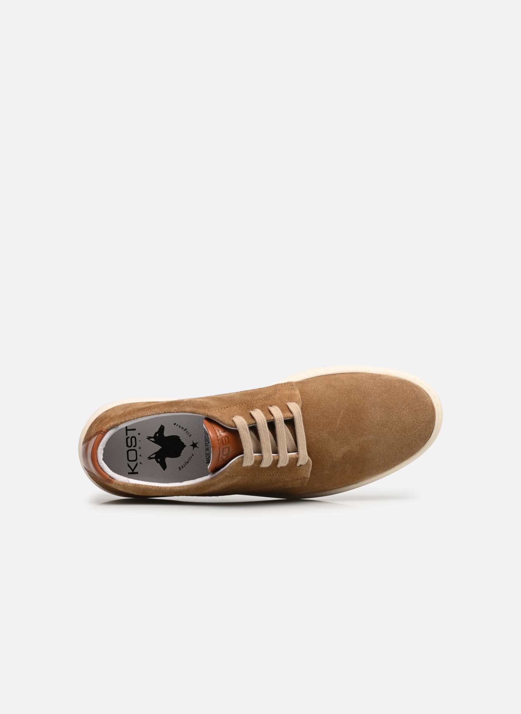 Baskets DREAM homme marron Kost Baskets DREAM homme marron TAUPE+COGNAC