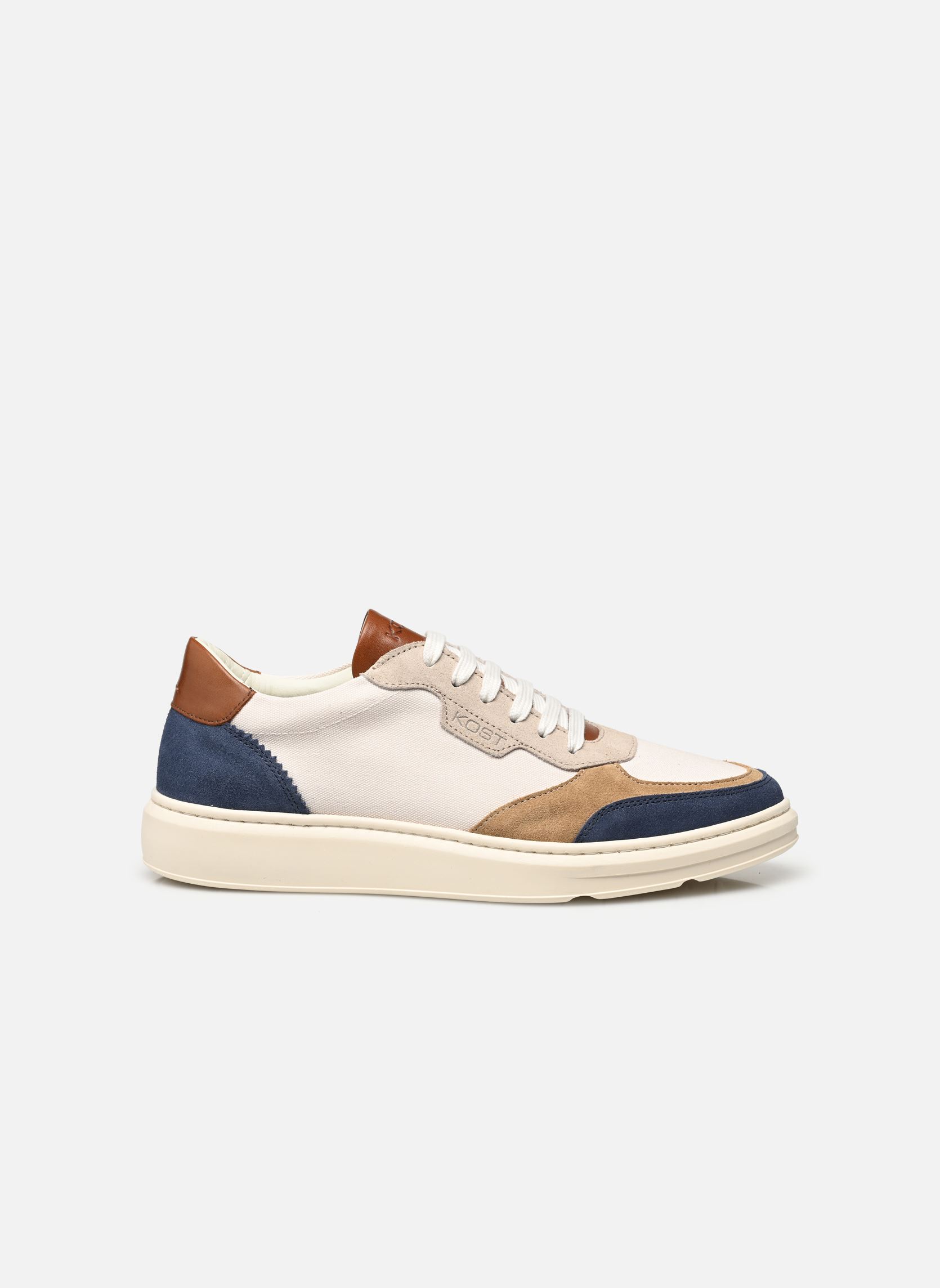 Baskets SNOOZE T homme beige Kost Baskets SNOOZE T homme beige BLEU+BEIGE+CAMEL