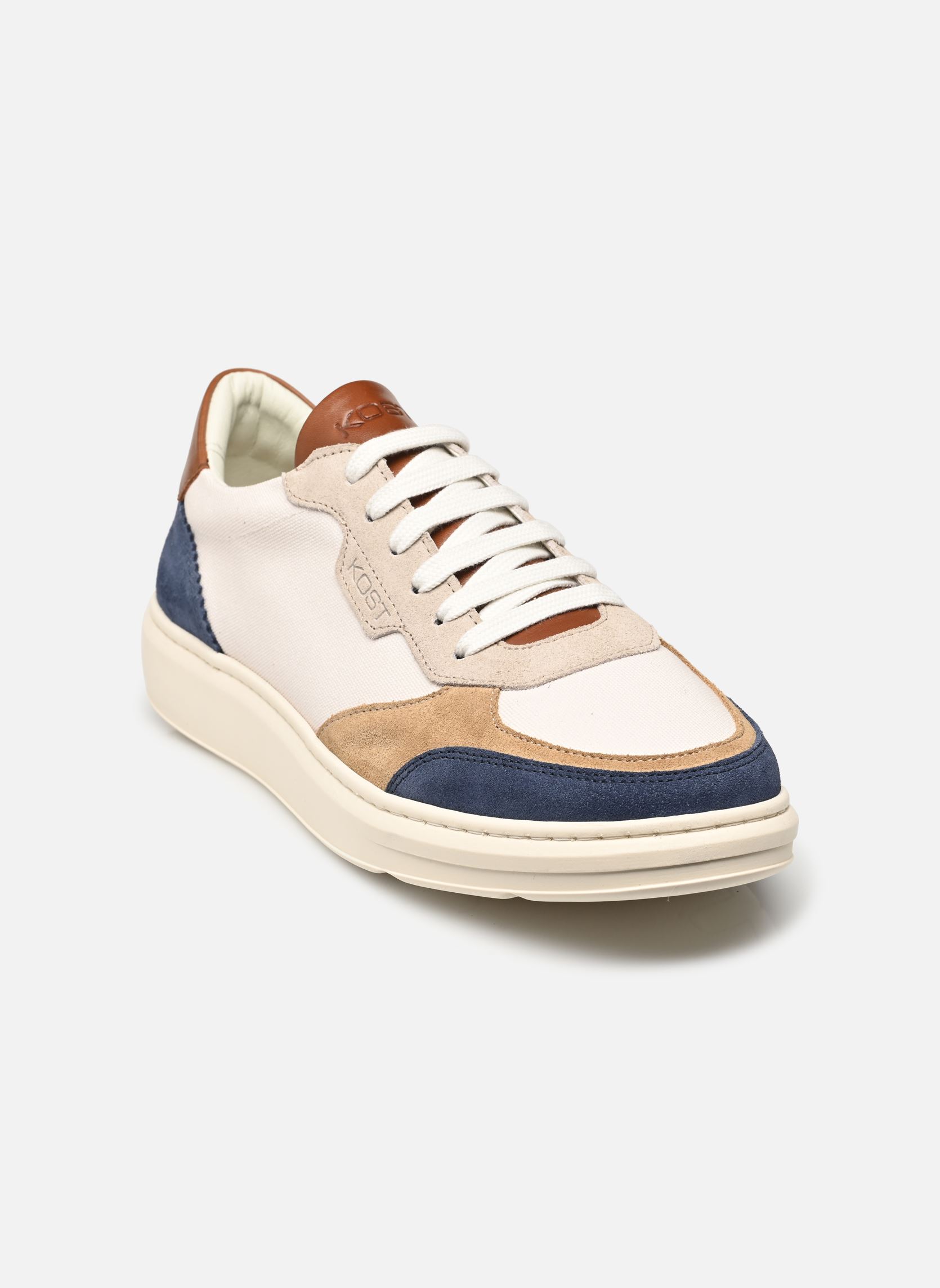 Baskets SNOOZE T homme beige Kost Baskets SNOOZE T homme beige BLEU+BEIGE+CAMEL