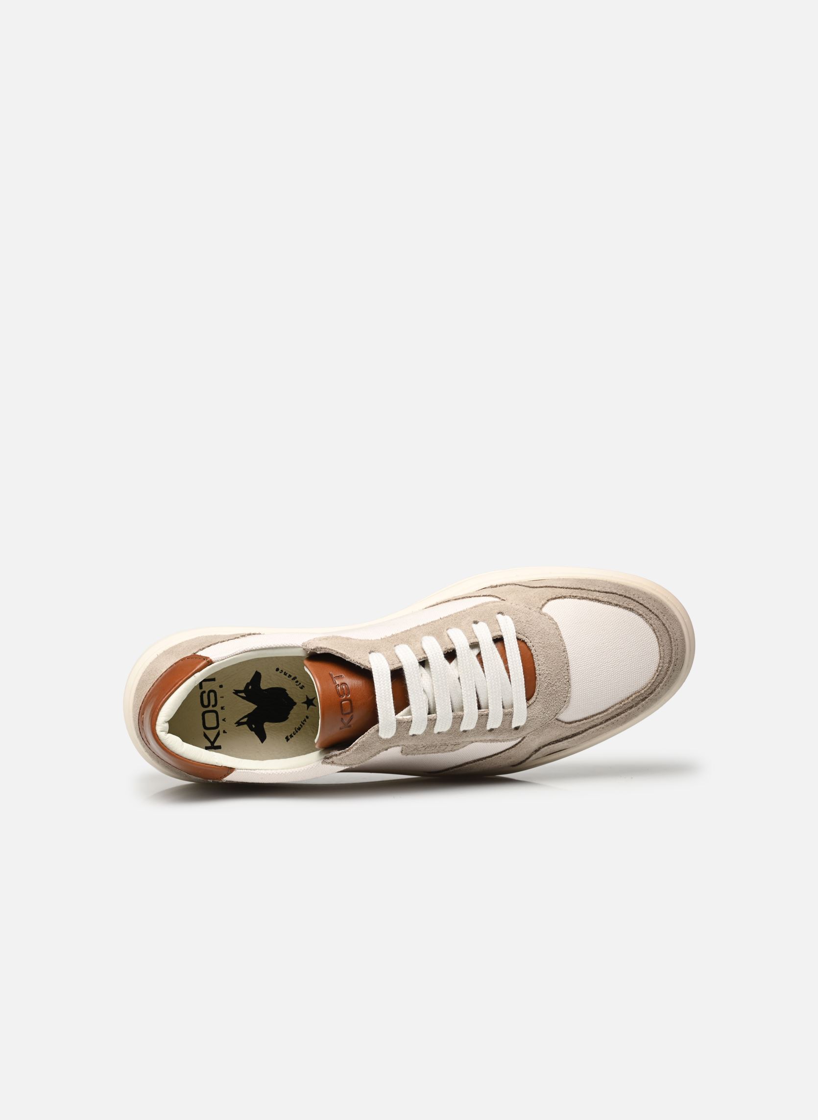 Baskets SNOOZE T homme gris Kost Baskets SNOOZE T homme gris GRIS+ECRU