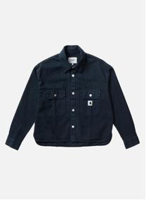 Chemises Chemise Manche Longue Carhartt Trade Mizar Noir femme noir Carhartt WIP Chemises Chemise Manche Longue Carhartt Trade Mizar Noir femme noir Noir