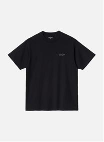 Tee-shirts T-Shirt à manches courtes Carhartt T-Shirtt Wip Script Embroidery Noir homme noir Carhartt WIP Tee-shirts T-Shirt à manches courtes Carhartt T-Shirtt Wip Script Embroidery Noir homme noir Noir