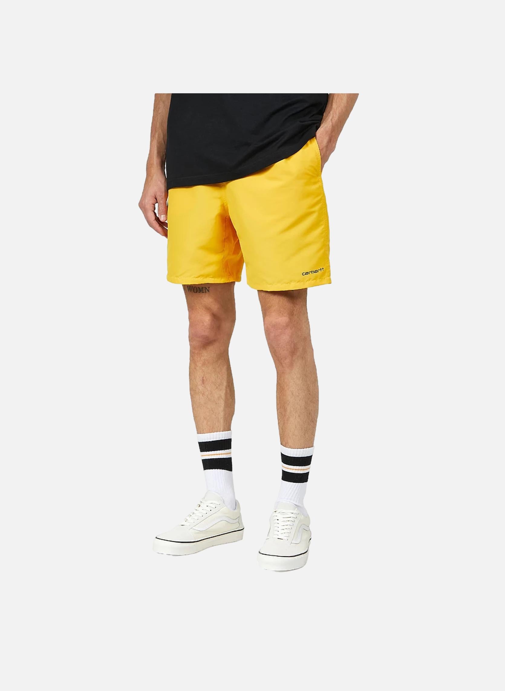 Shorts de bain Island homme jaune Carhartt Shorts de bain Island homme jaune Jaune