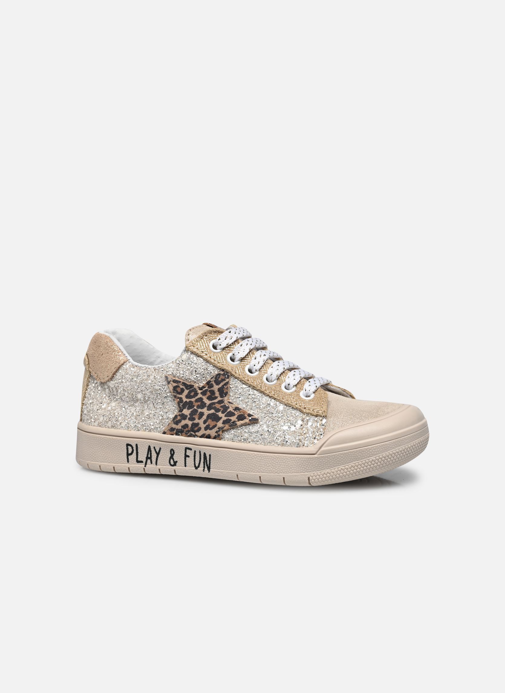 Baskets Saba fille beige Bopy Baskets Saba fille beige BEIGE DORE