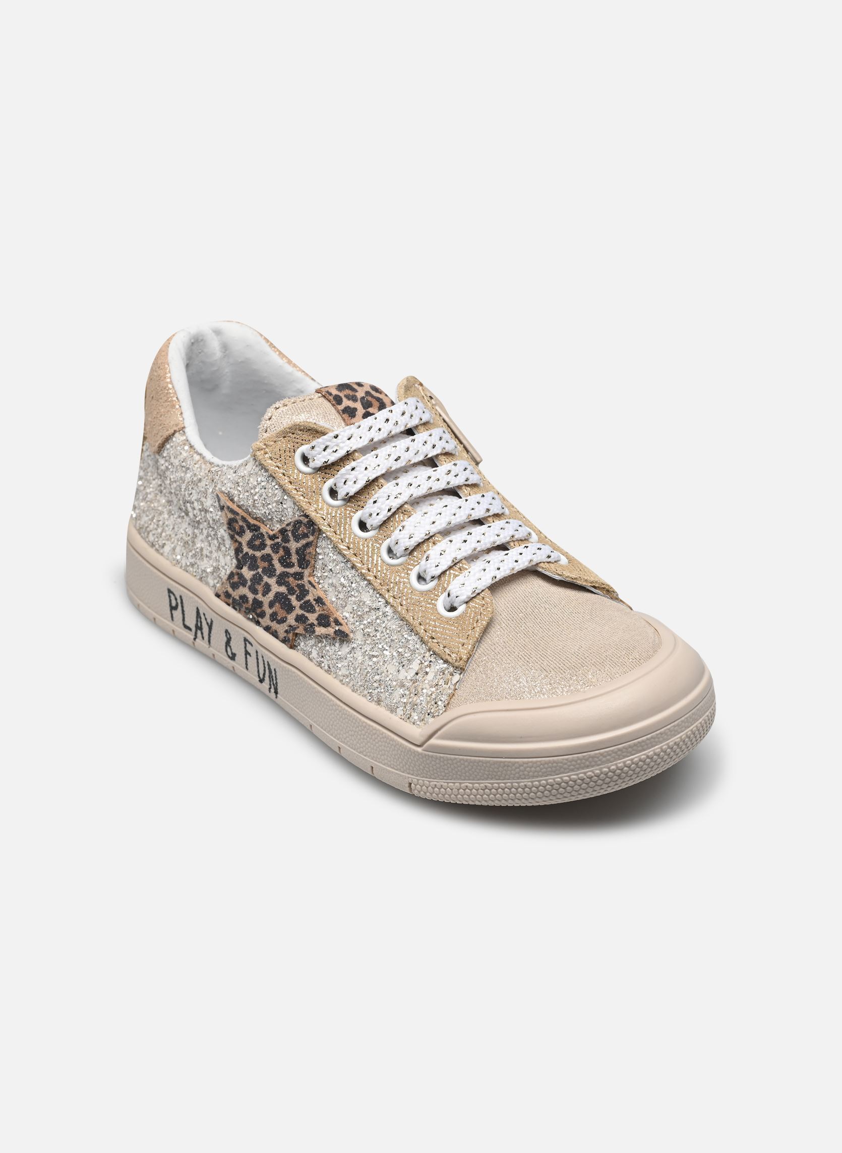 Baskets Saba fille beige Bopy Baskets Saba fille beige BEIGE DORE
